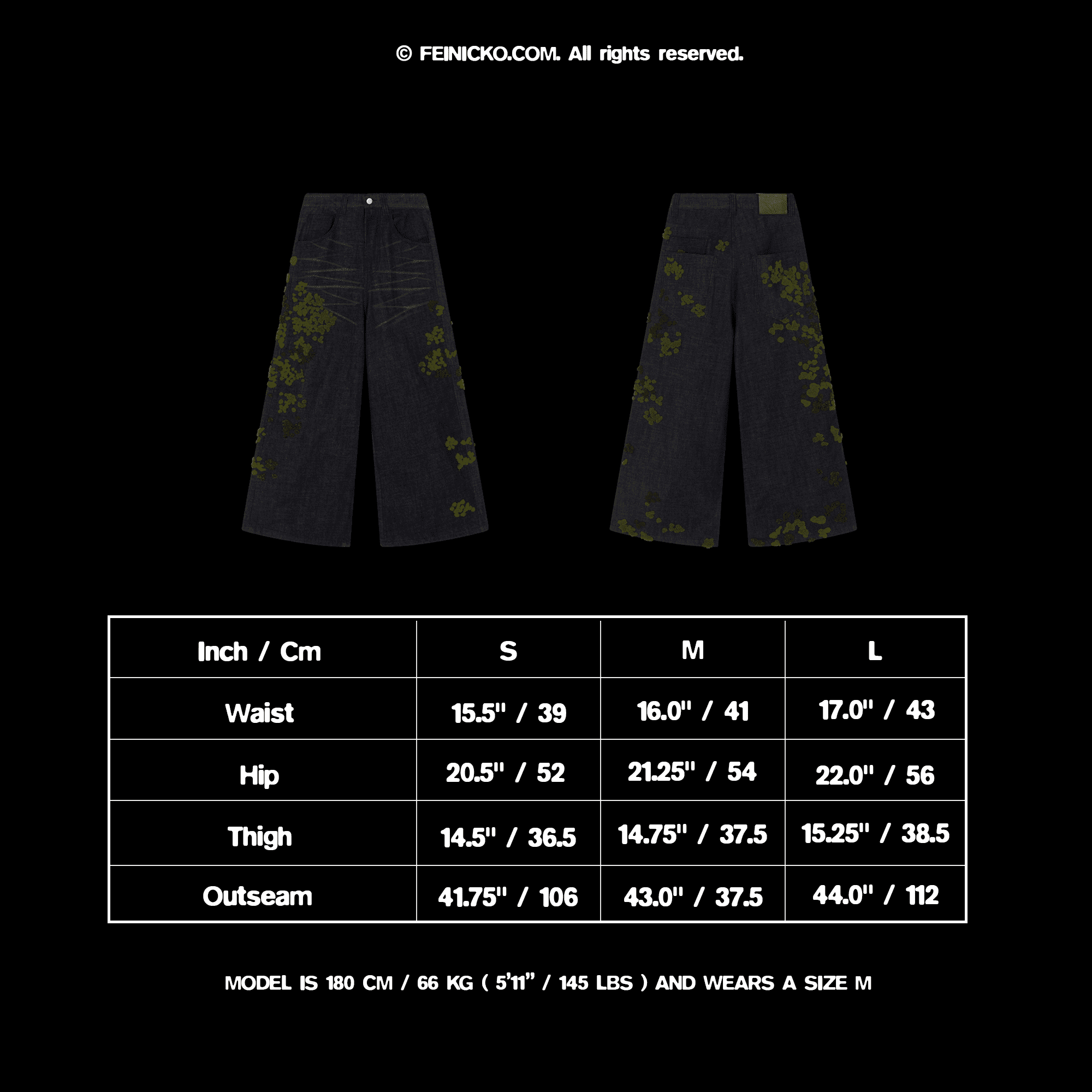 FK Fallen MOSS Premium Denim PANT