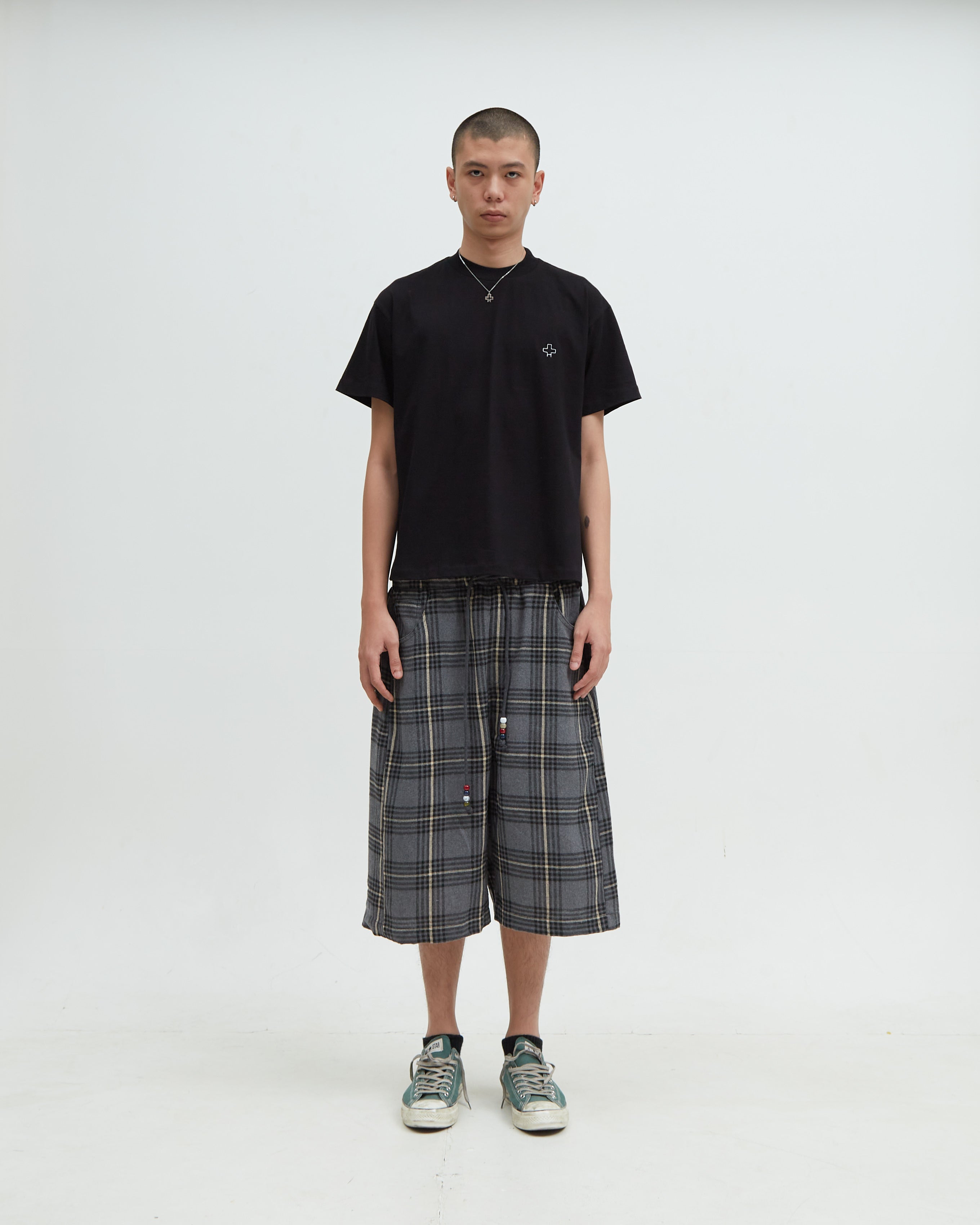 Hotel Flannel Short [Gray]