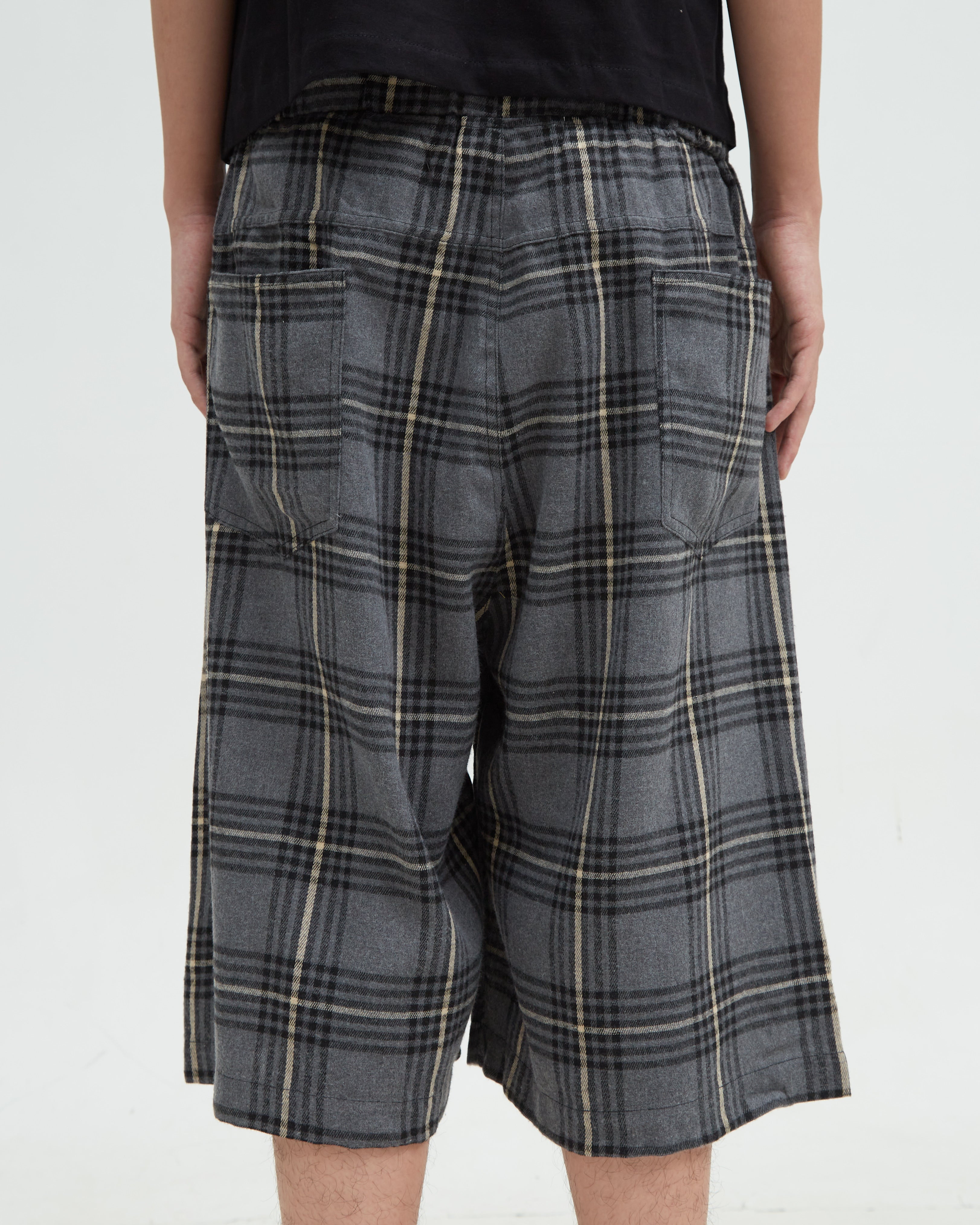 Hotel Flannel Short [Gray]