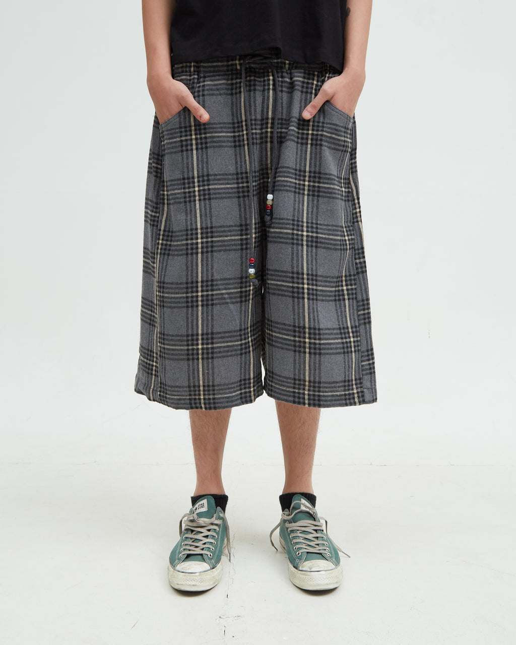Hotel Flannel Short [Gray]