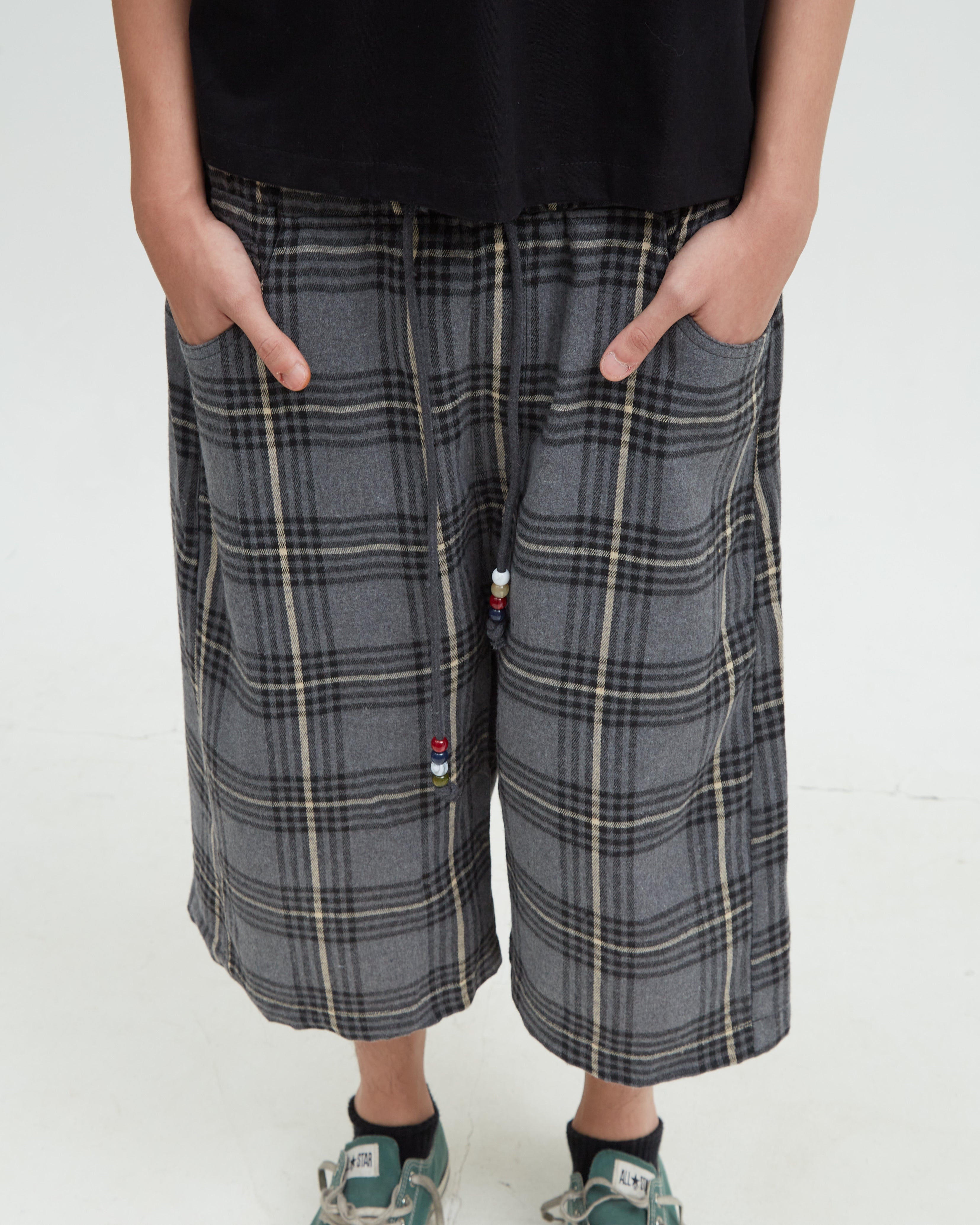 Hotel Flannel Short [Gray]