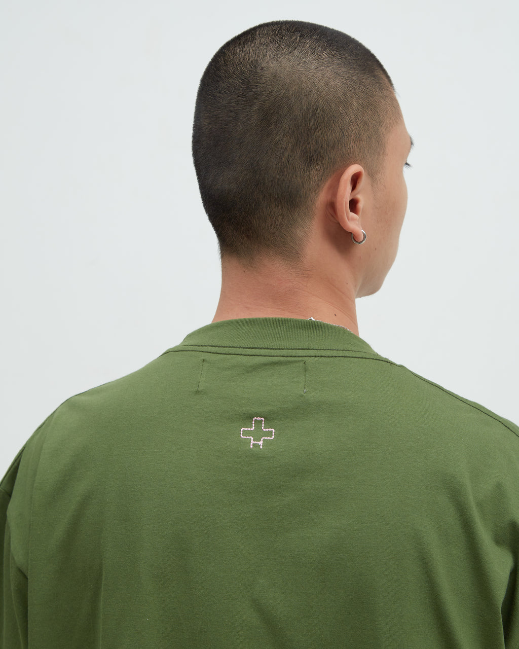 Hotel Basic Logo Embroidery Tee [Green]