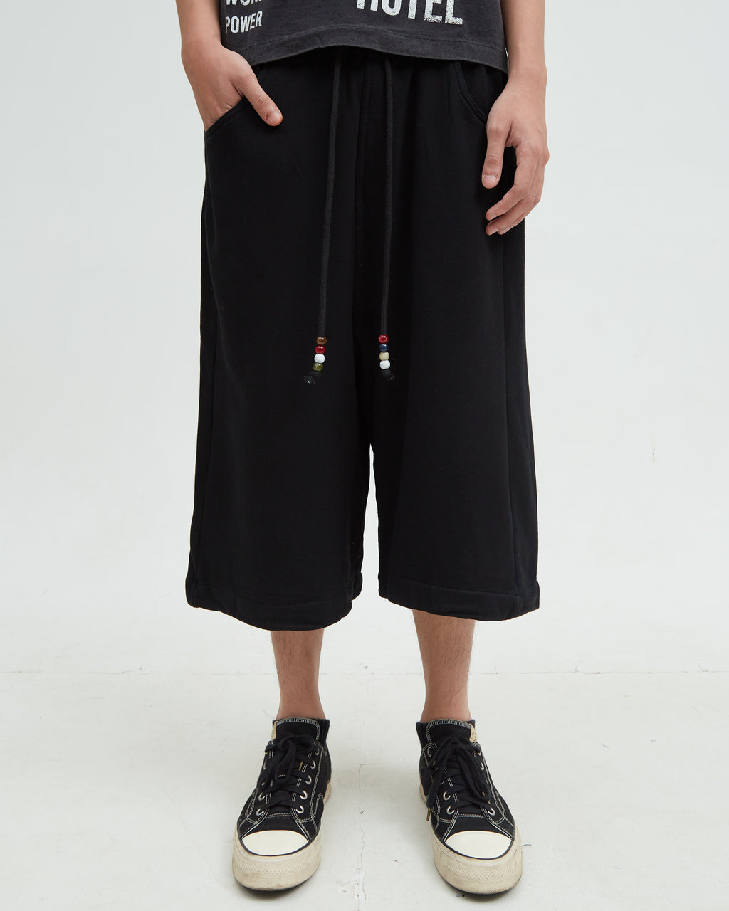 Hotel Sweat Short [Dark Black]