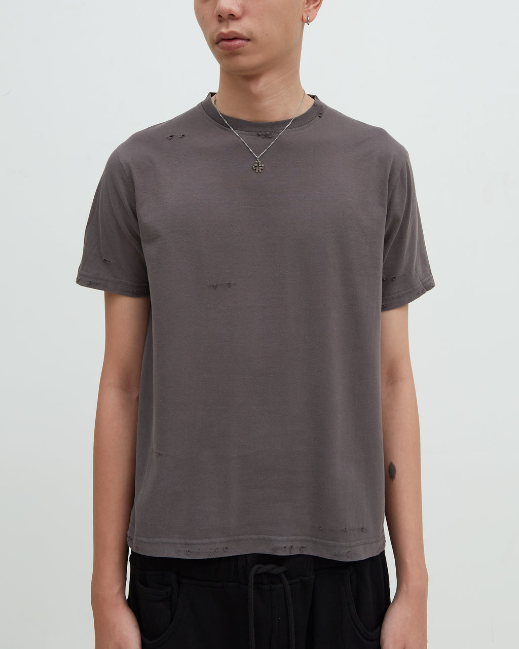 Hotel Distress Tee [Dark Gray]