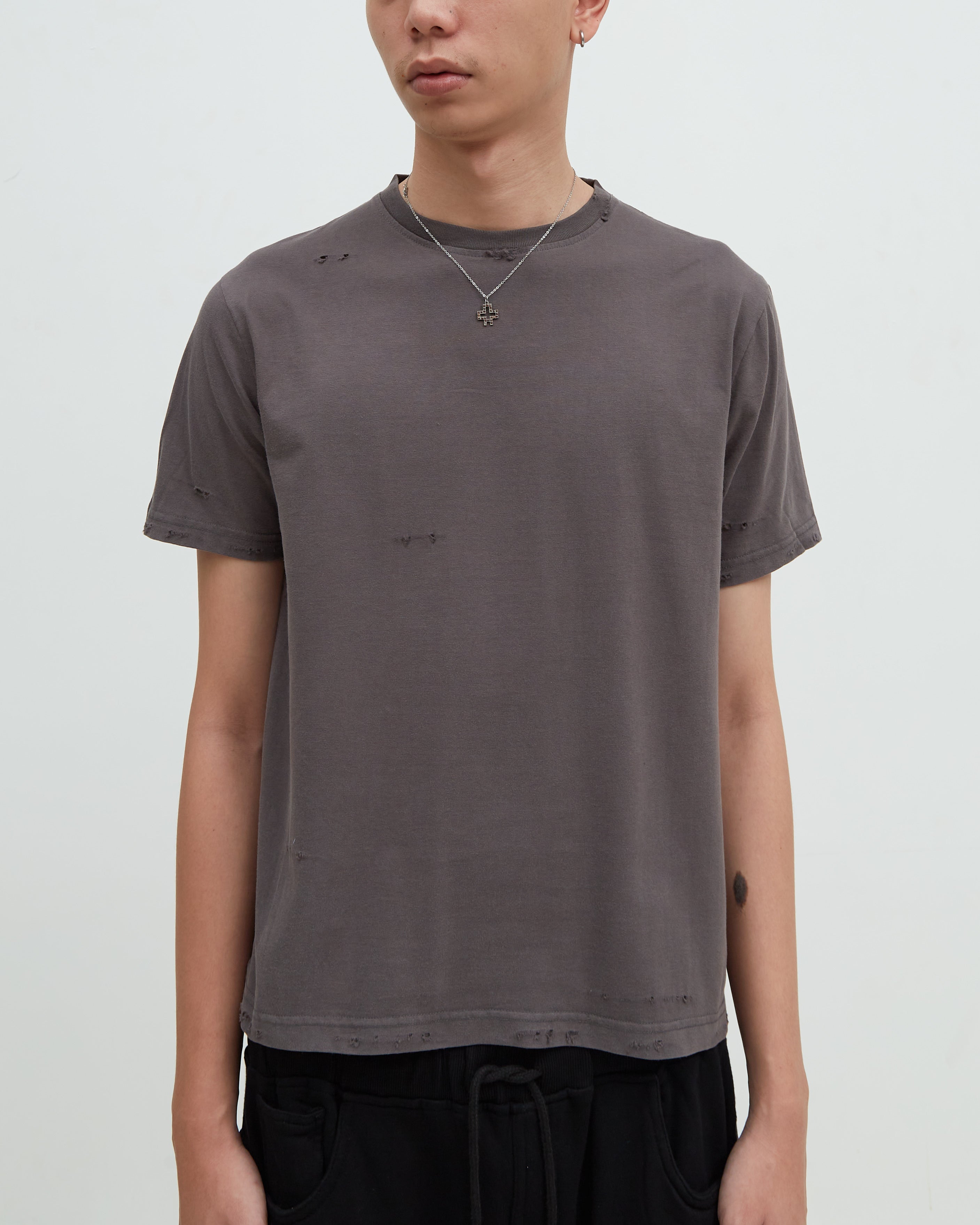 Hotel Distress Tee [Dark Gray]