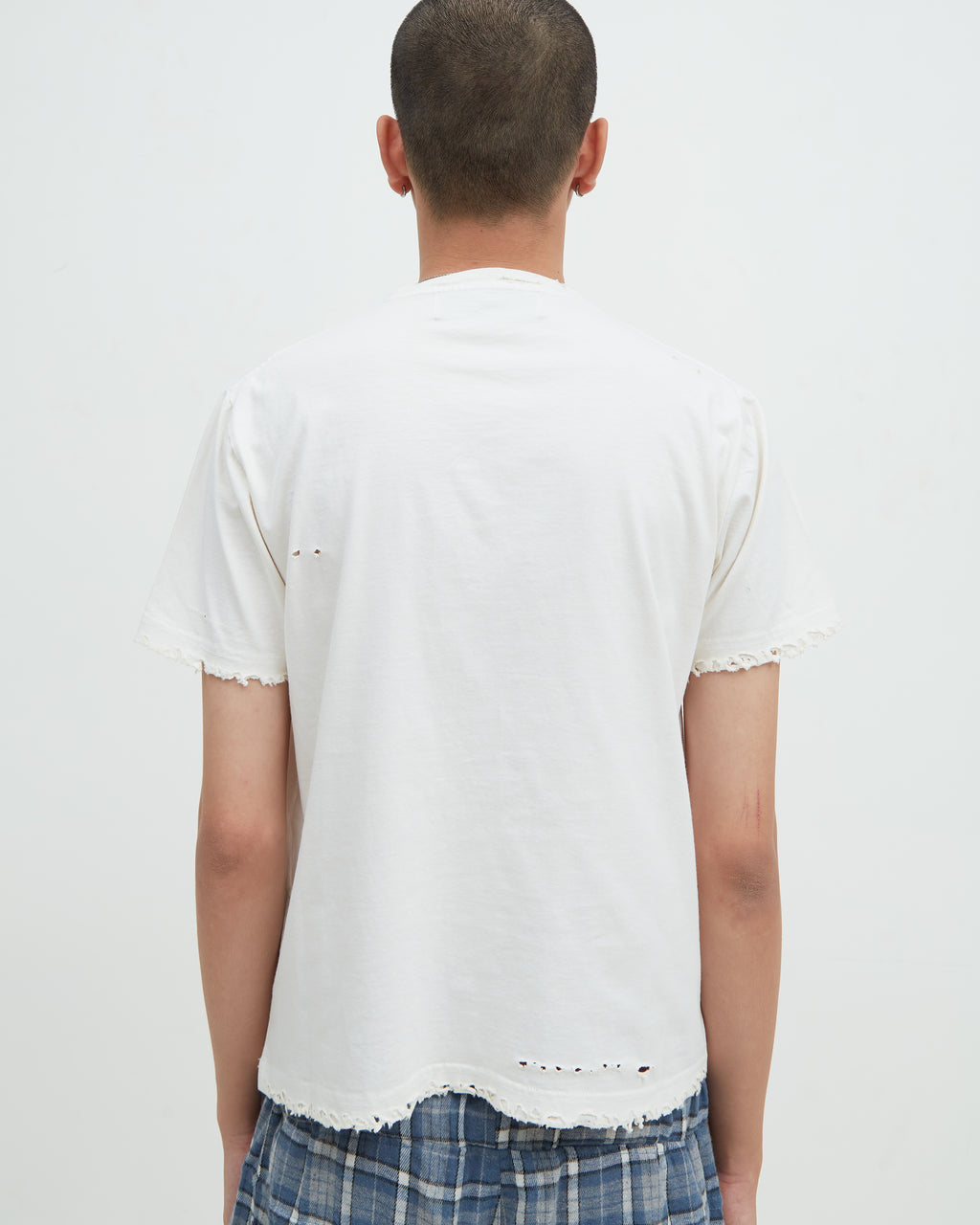 Hotel Distress Tee [White]