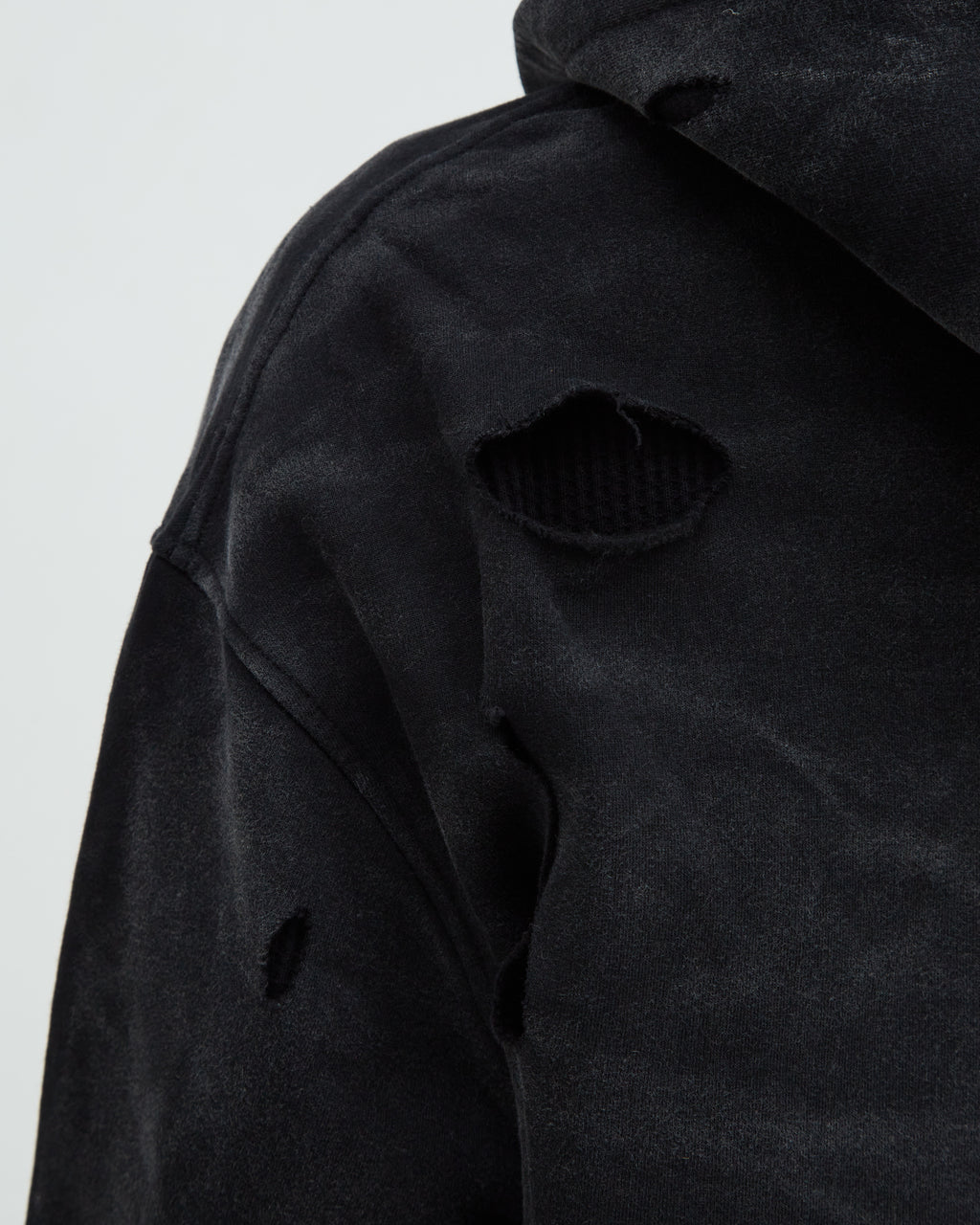Hotel Distress Hoodie [Black]