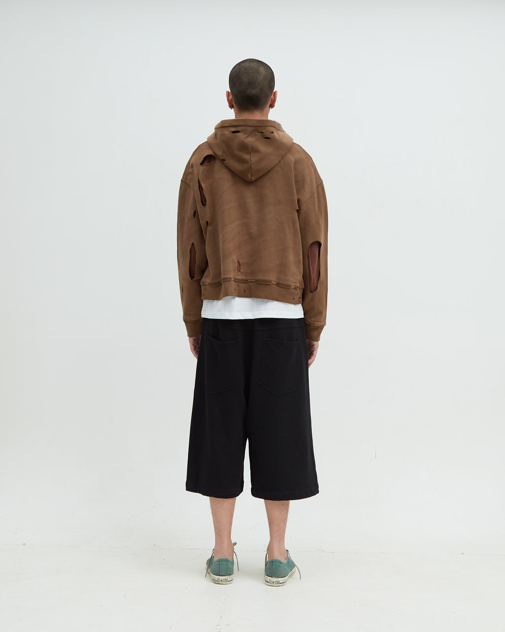 Hotel Distress Hoodie [Brown]