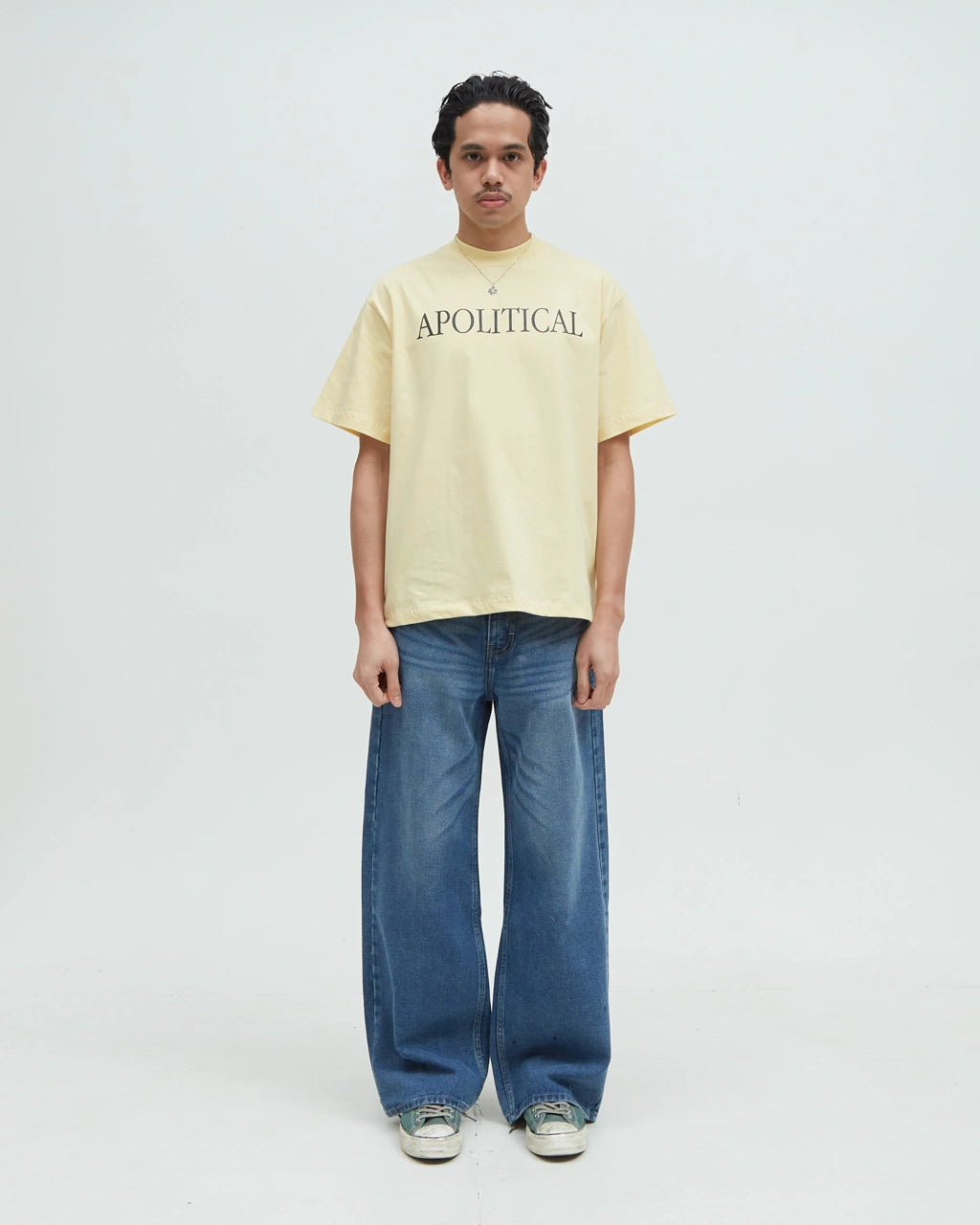 Hotel Apolitical Tee [Yellow]