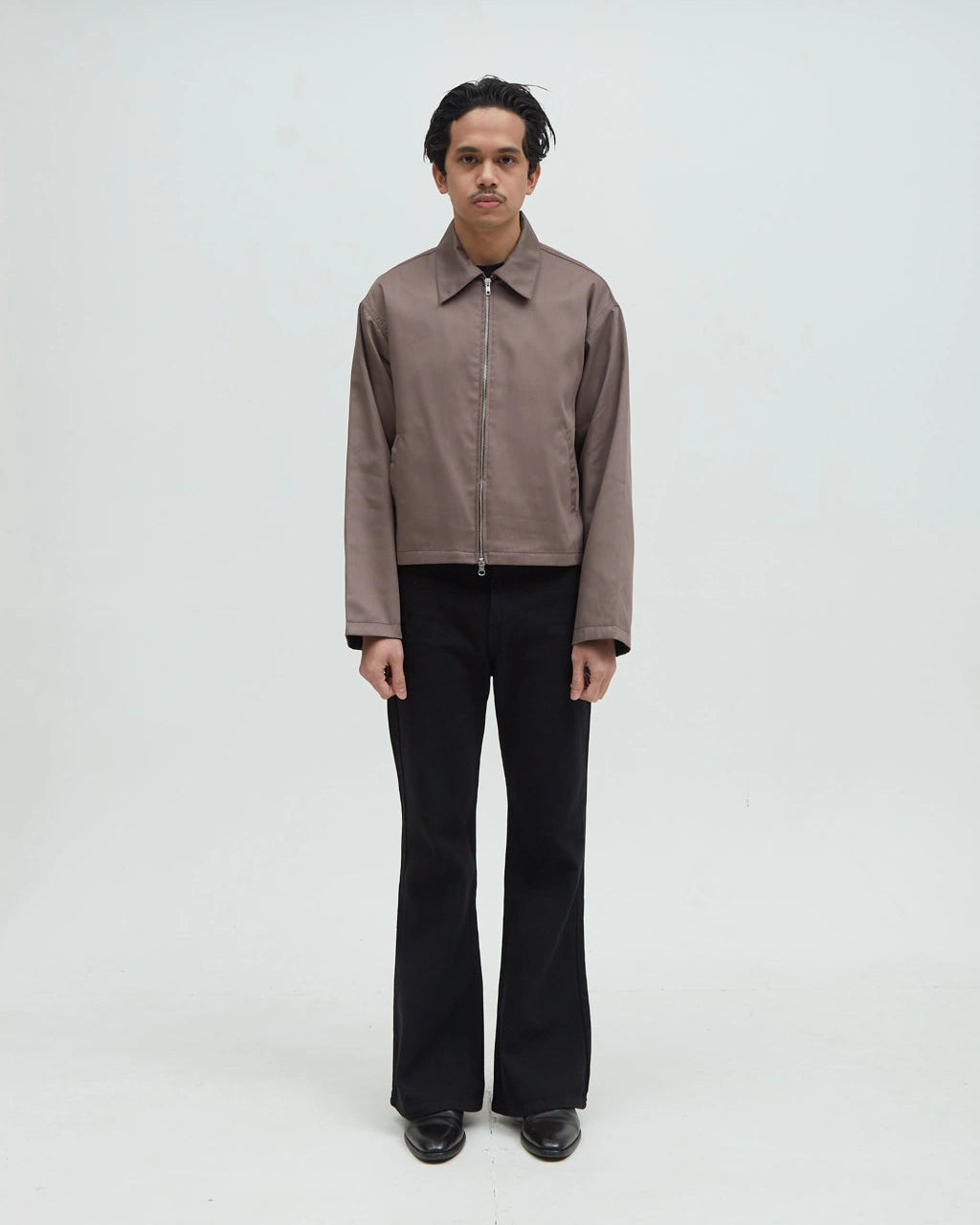 Hotel Zip Work Jacket [Mauve]