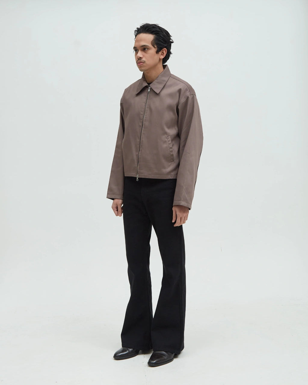 Hotel Zip Work Jacket [Mauve]