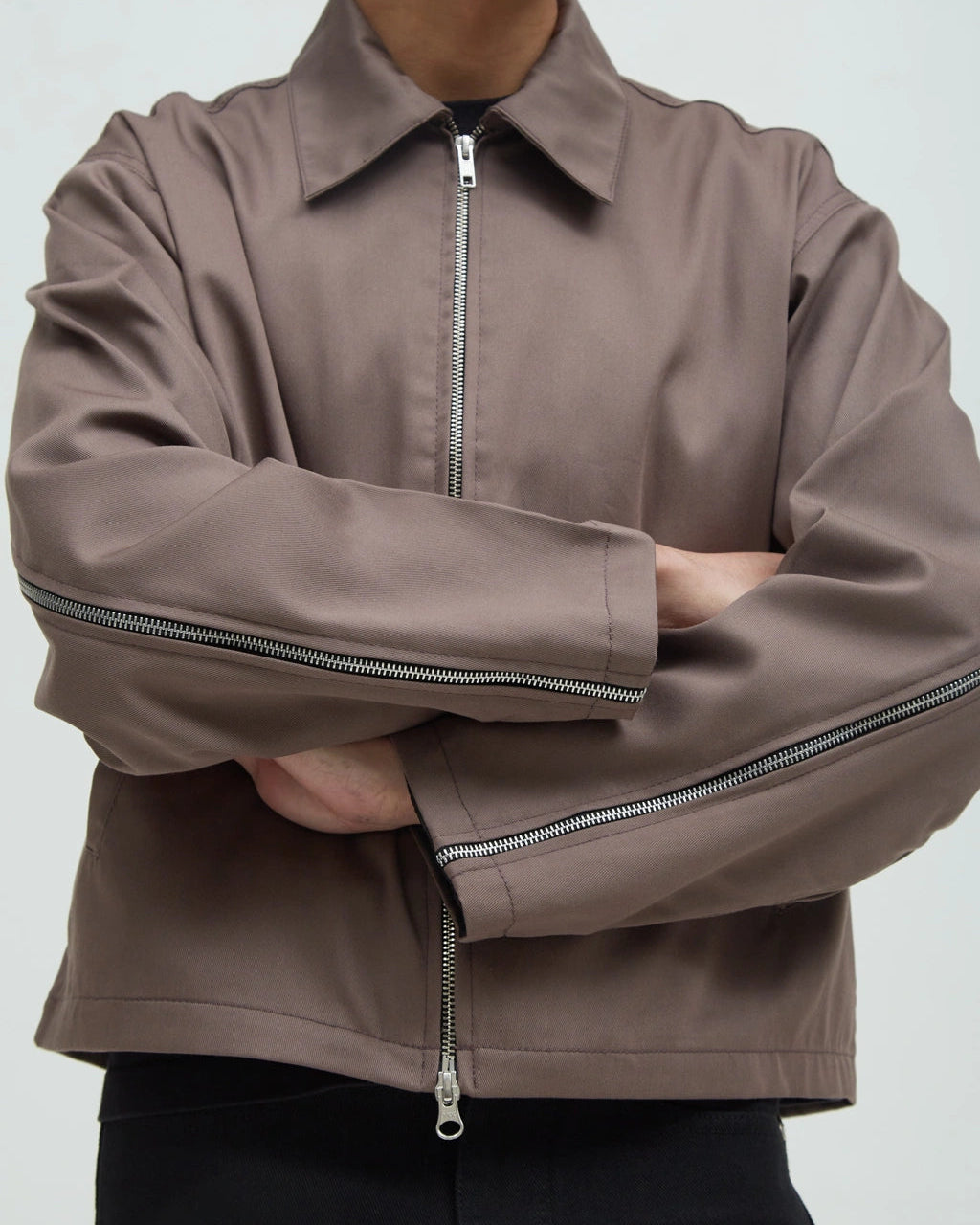 Hotel Zip Work Jacket [Mauve]