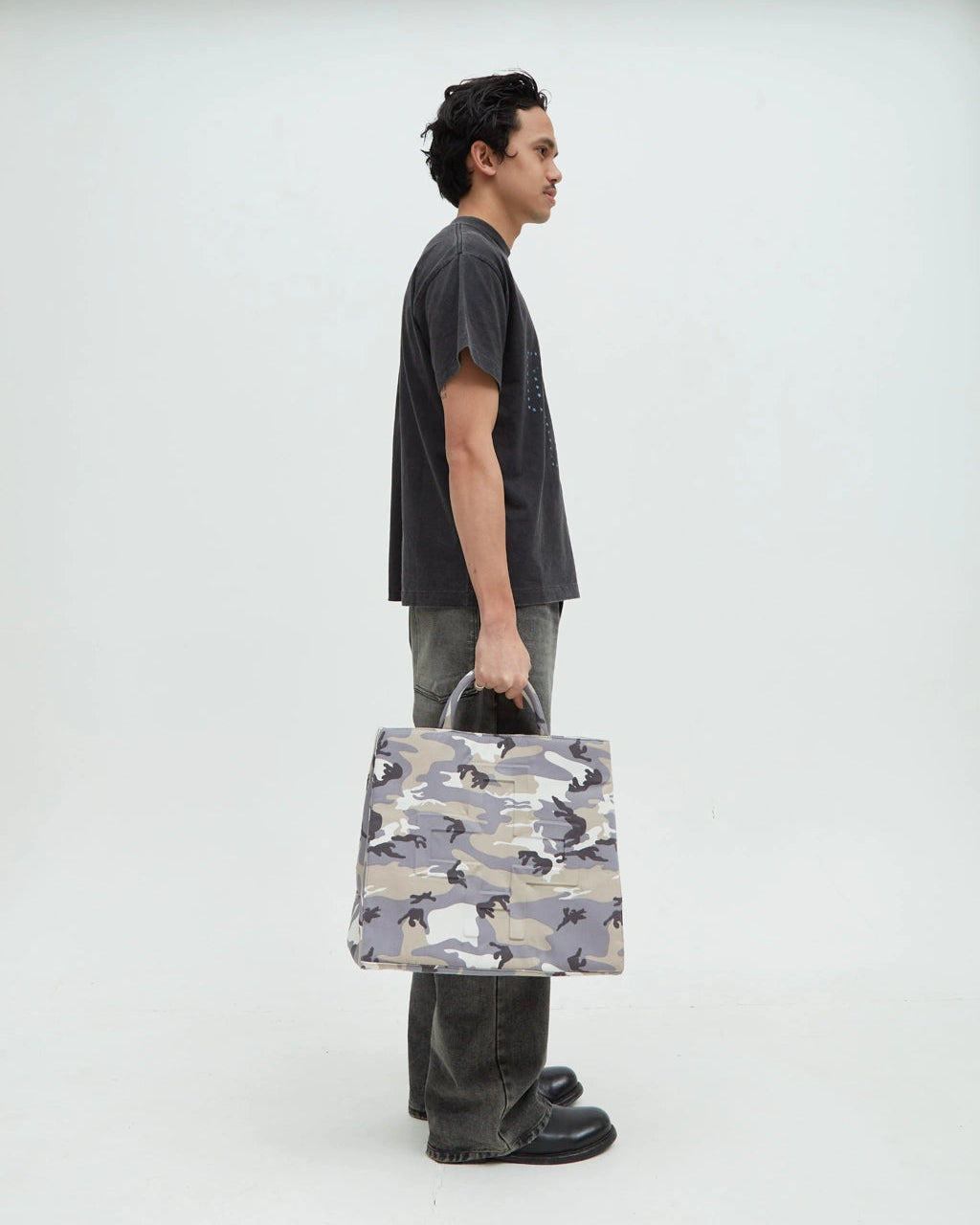 Hotel Snow Camo Plus Logo Bag
