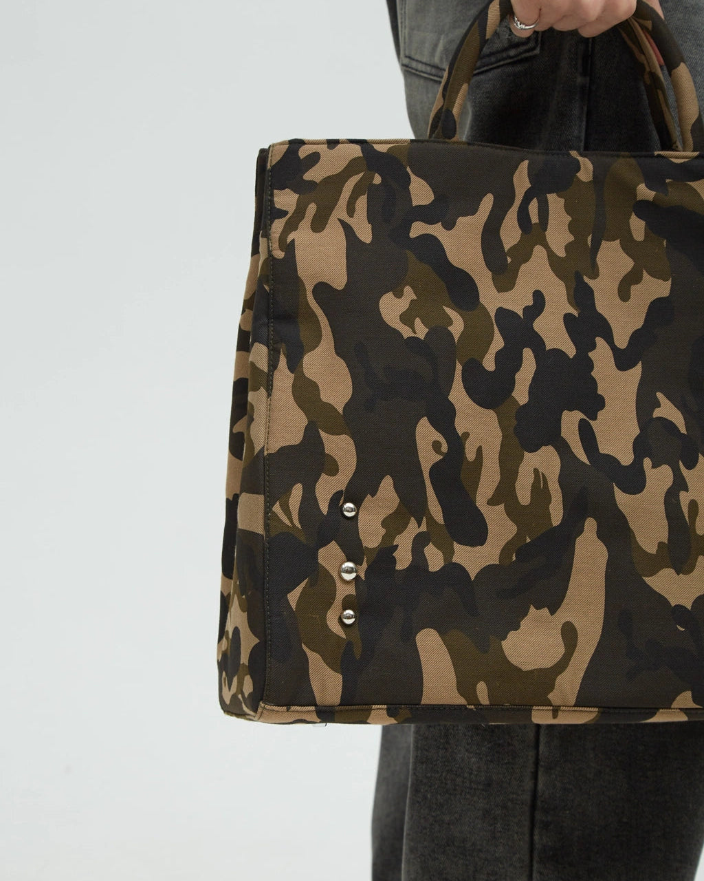 Hotel Woodland Camo Plus Logo Bag