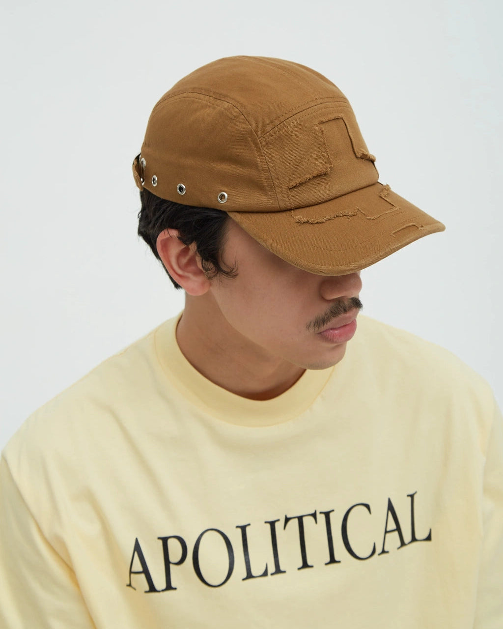 Hotel Brown Millitary Hat