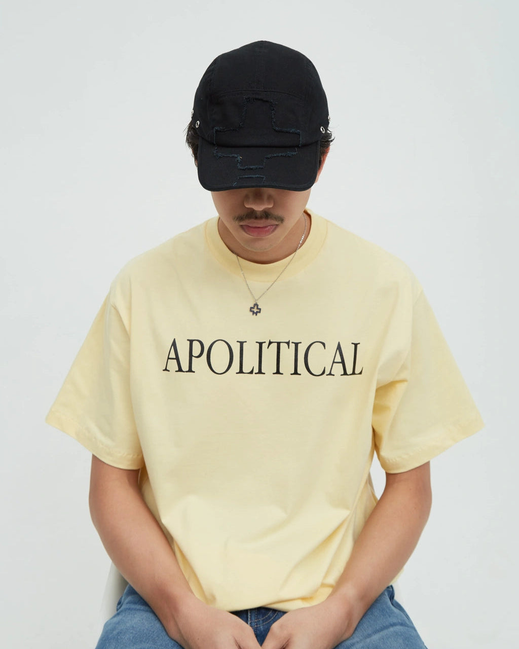 Hotel Black Millitary Hat