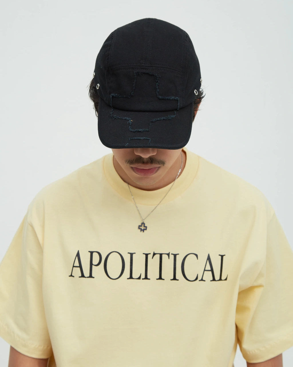 Hotel Black Millitary Hat