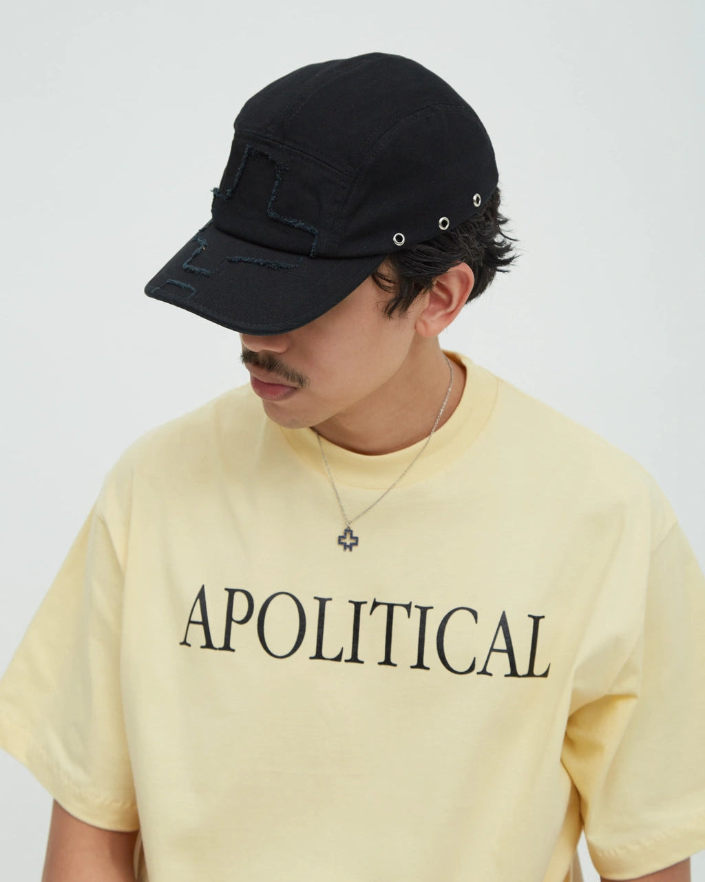 Hotel Black Millitary Hat