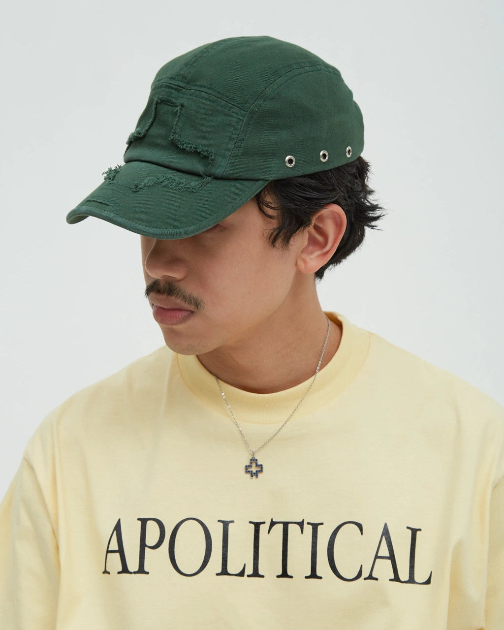 Hotel Green Millitary Hat