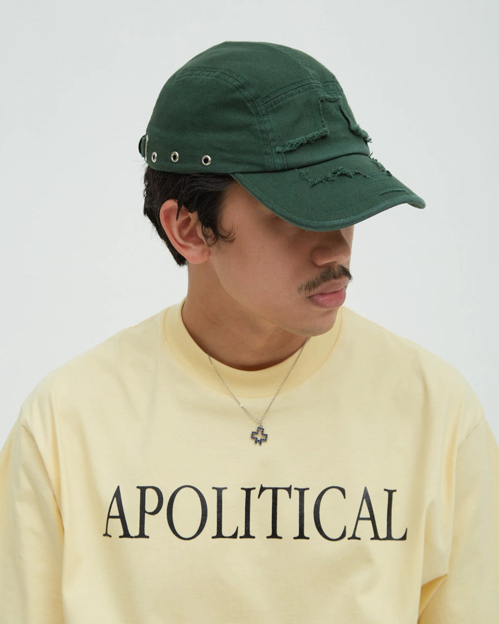 Hotel Green Millitary Hat