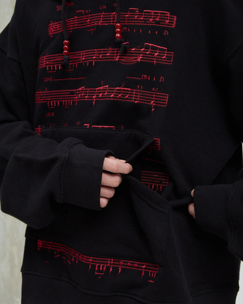 Hotel Music Note Hoodie