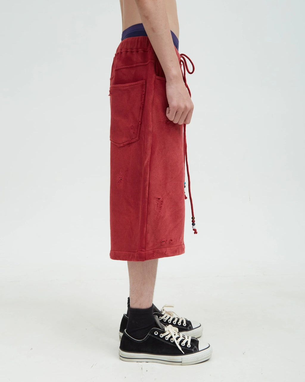 Hotel Sweat Short [Distress Red]