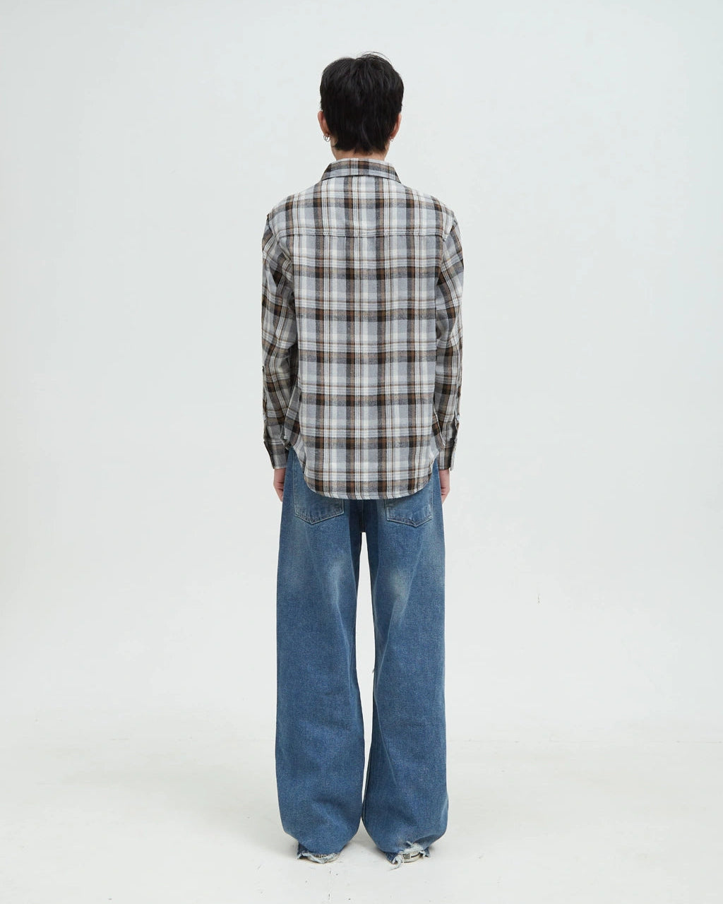 Hotel Printed Flannel [Grey]