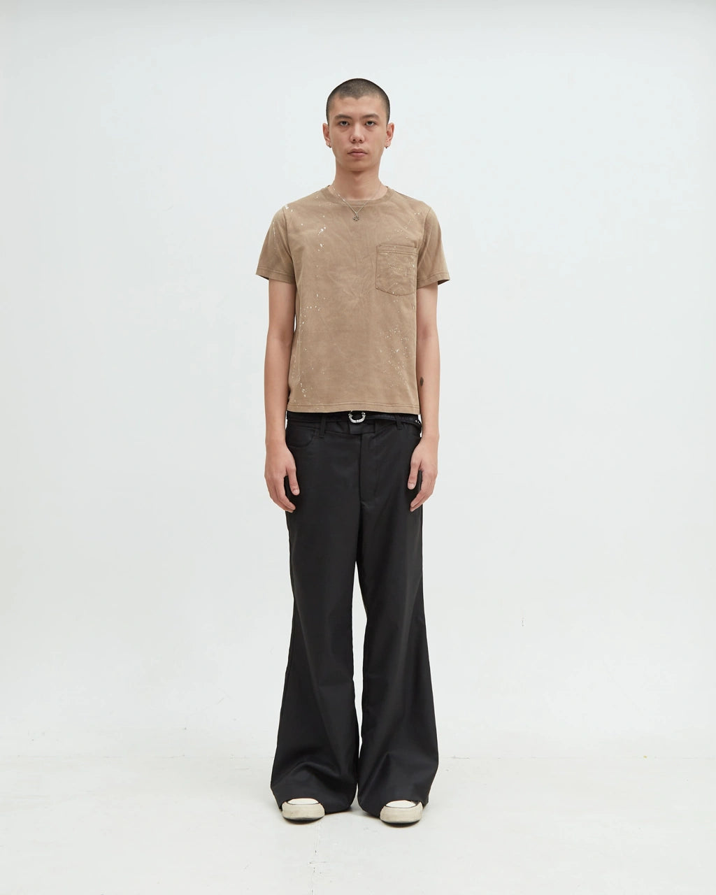 Hotel Pocket Tee [Brown]