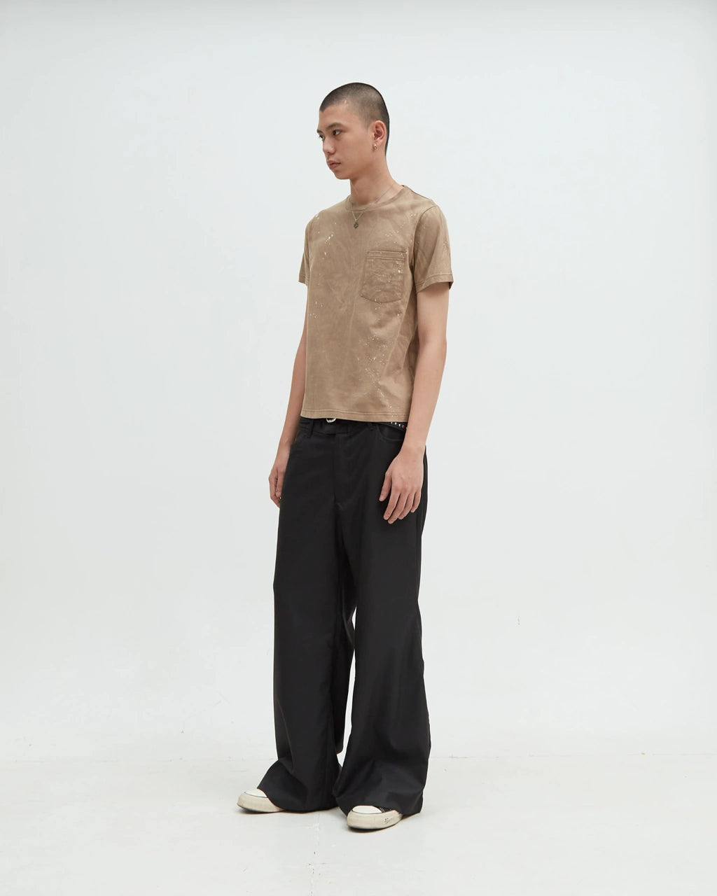Hotel Pocket Tee [Brown]