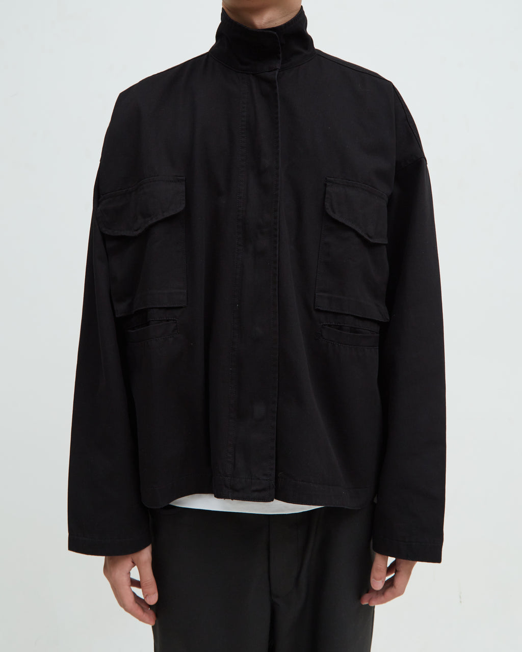 Hotel Stud Flight Jacket [Black]