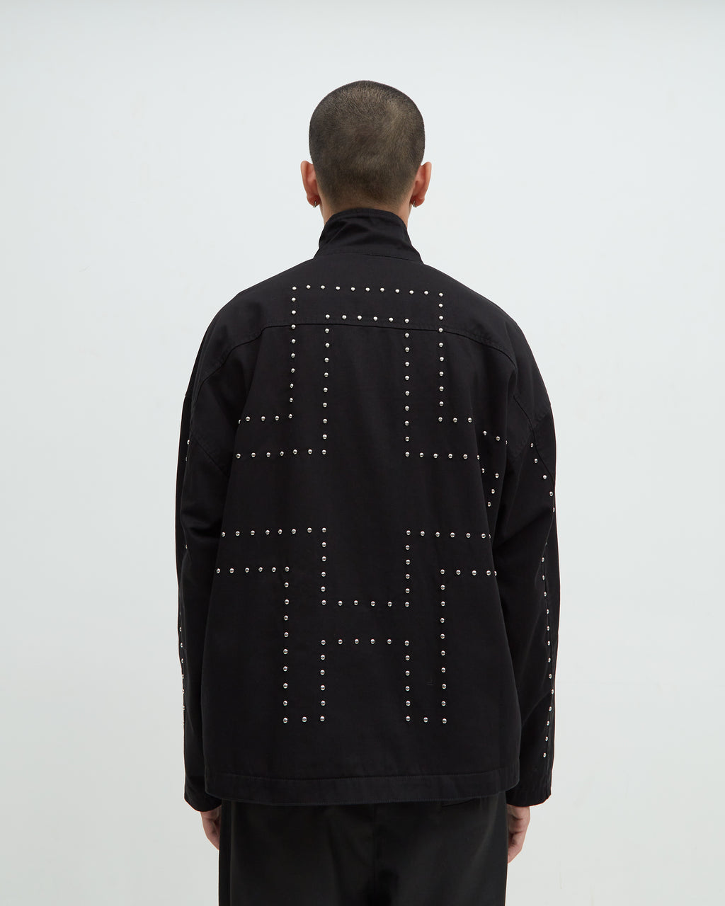 Hotel Stud Flight Jacket [Black]
