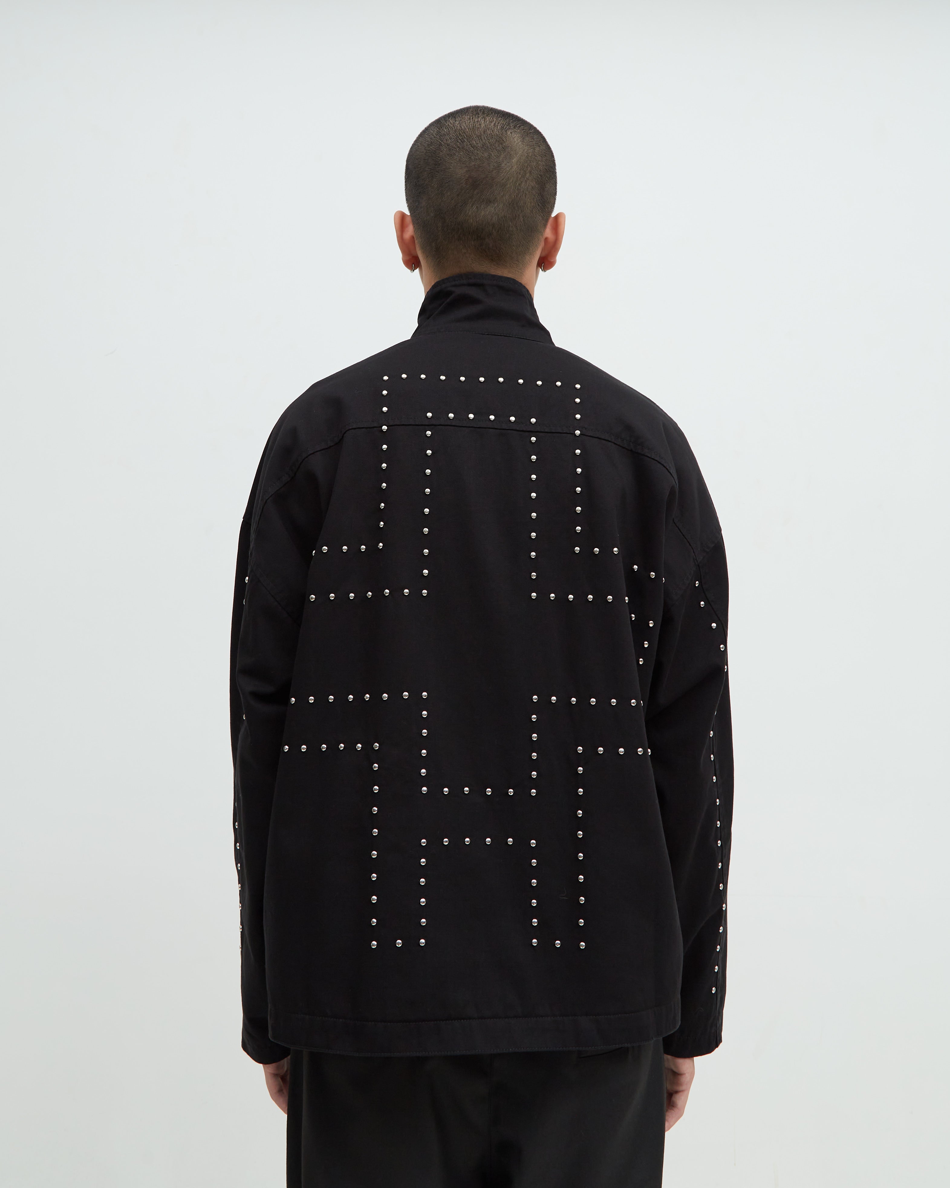 Hotel Stud Flight Jacket [Black]