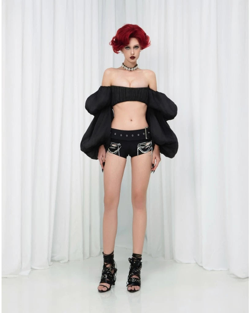 LINISS Rebel Chain Shorts