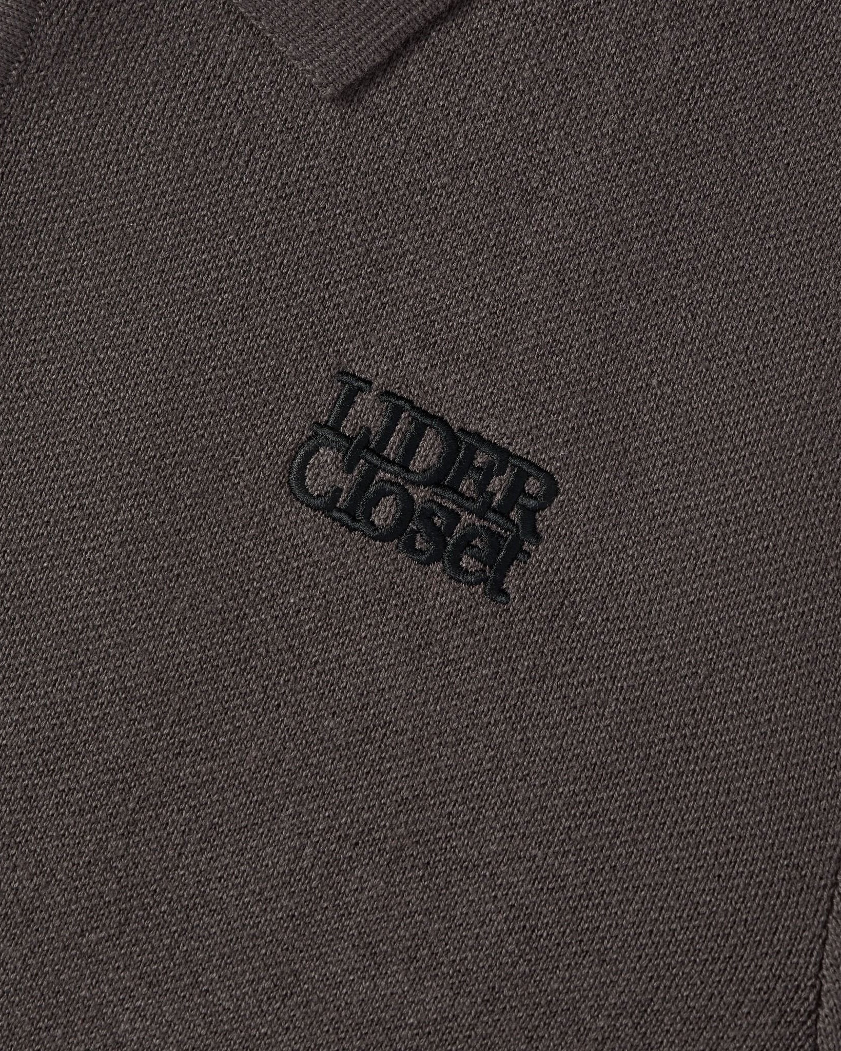 LIDER - THE ELAN KNIT POLO SHIRT [Chocolate]