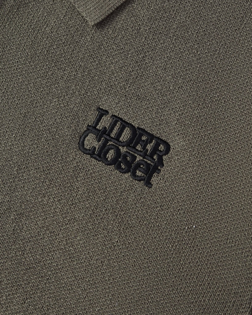 LIDER - THE ELAN KNIT POLO SHIRT - Olive