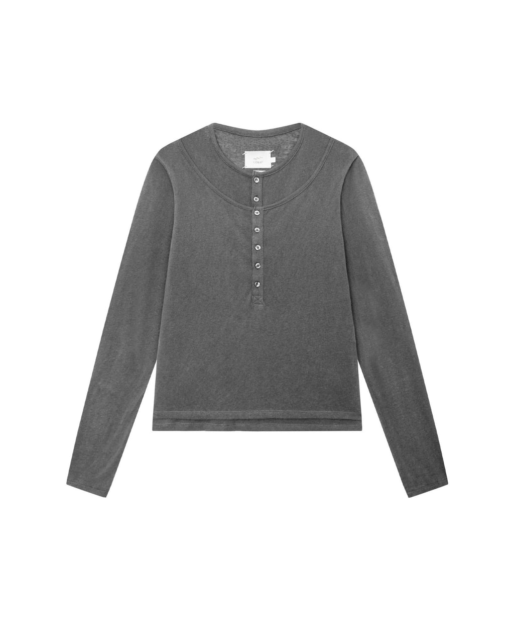 LIDER - EVERWOOD LAYERED HENLEY TEE [Grey]