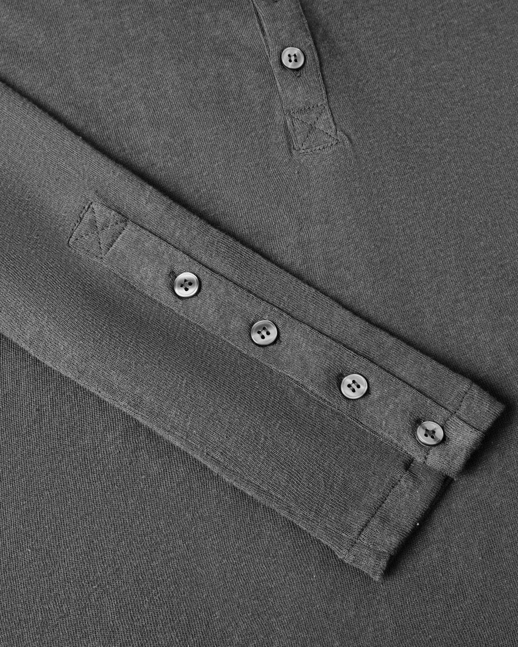 LIDER - EVERWOOD LAYERED HENLEY TEE [Grey]