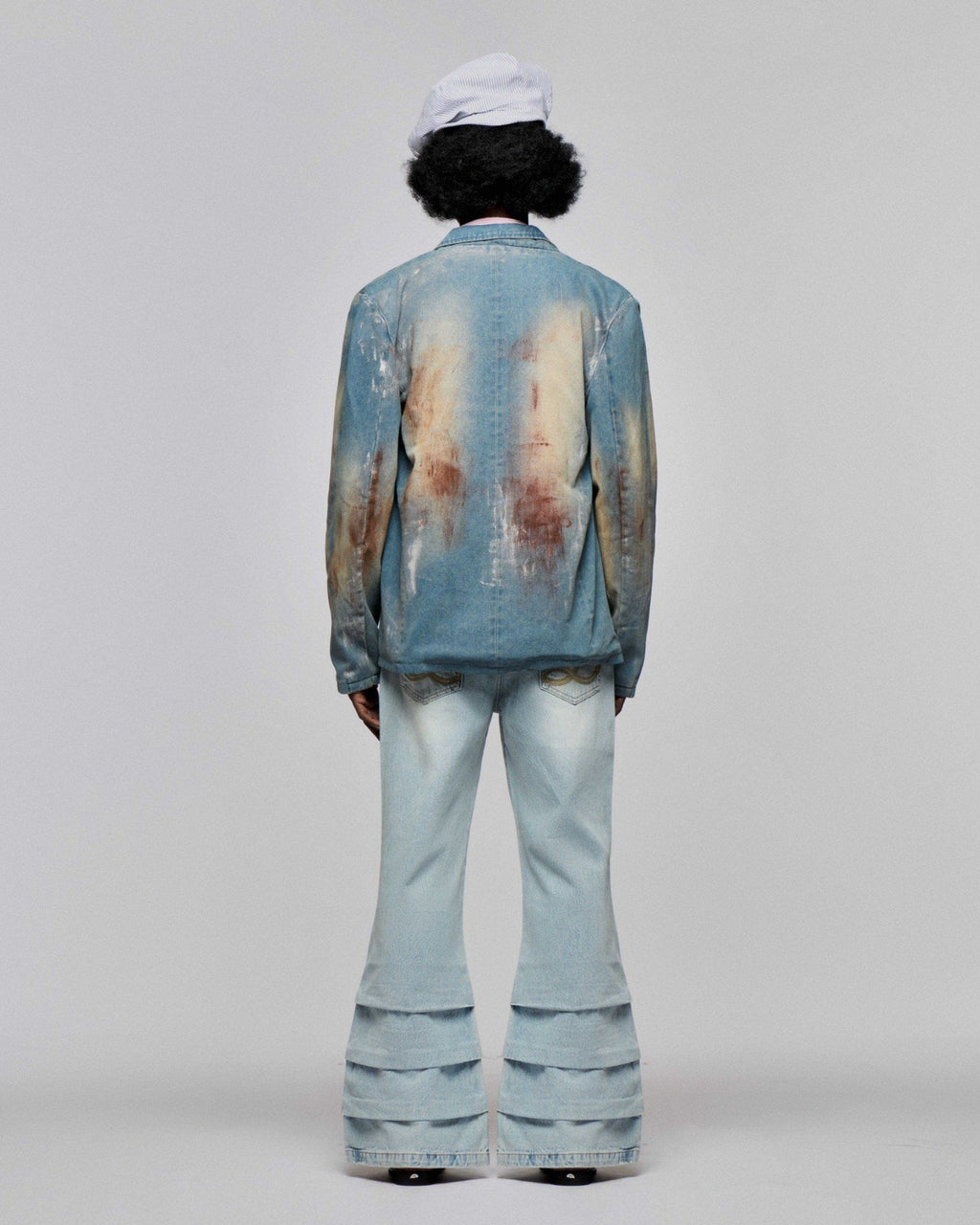 LIDER - BLEU WASHED OVERSIZED BLAZER