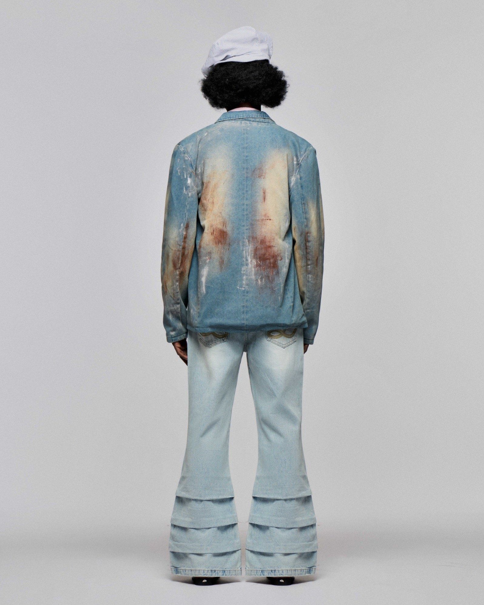 LIDER - BLEU WASHED OVERSIZED BLAZER