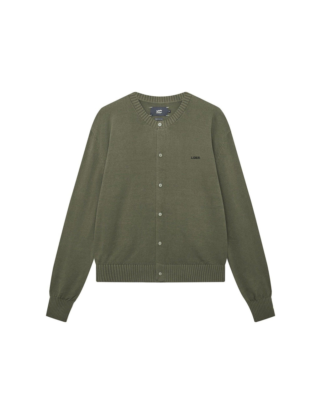 LIDER - AUTUMNAL KNIT CARDIGAN [Olive]