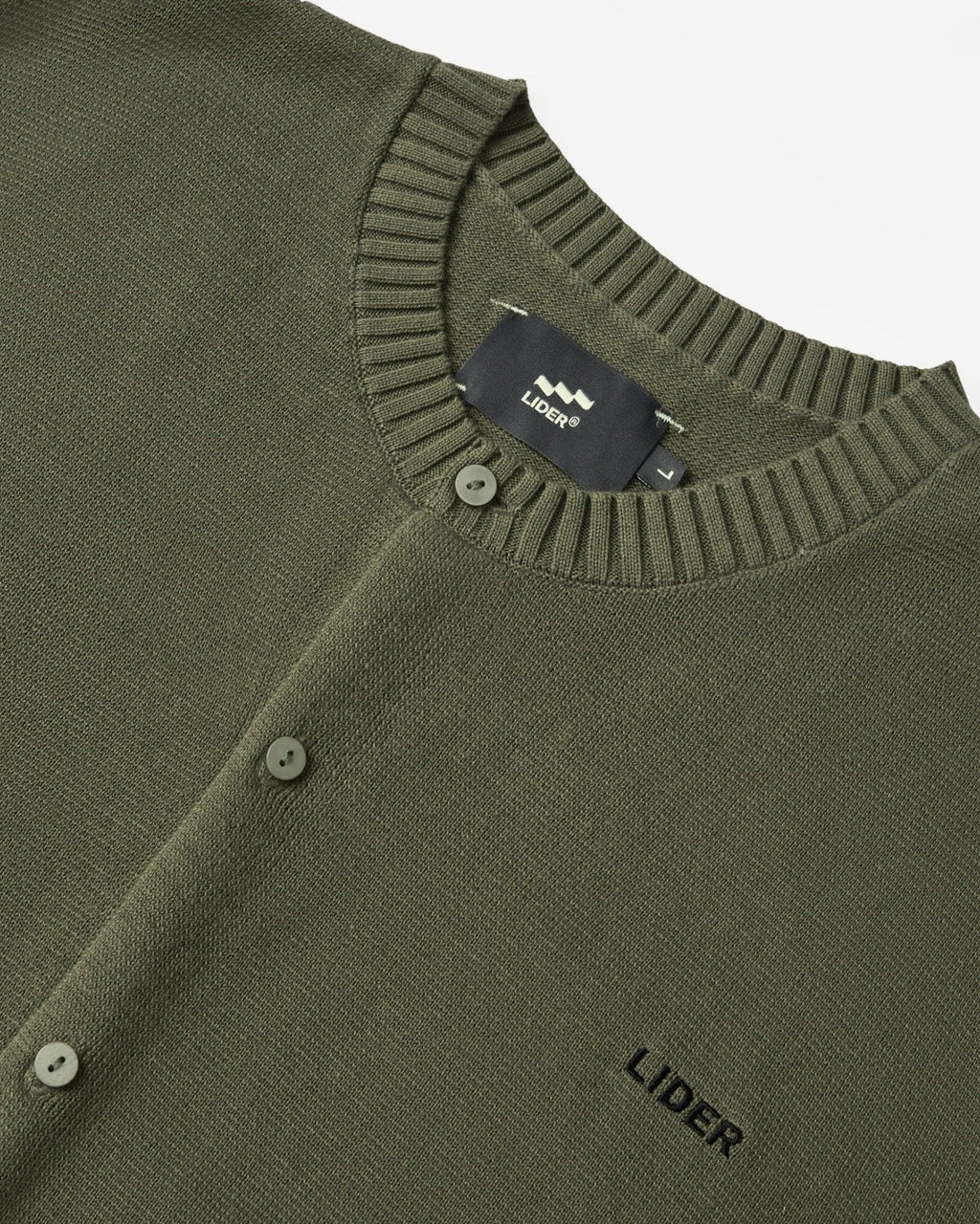 LIDER - AUTUMNAL KNIT CARDIGAN [Olive]