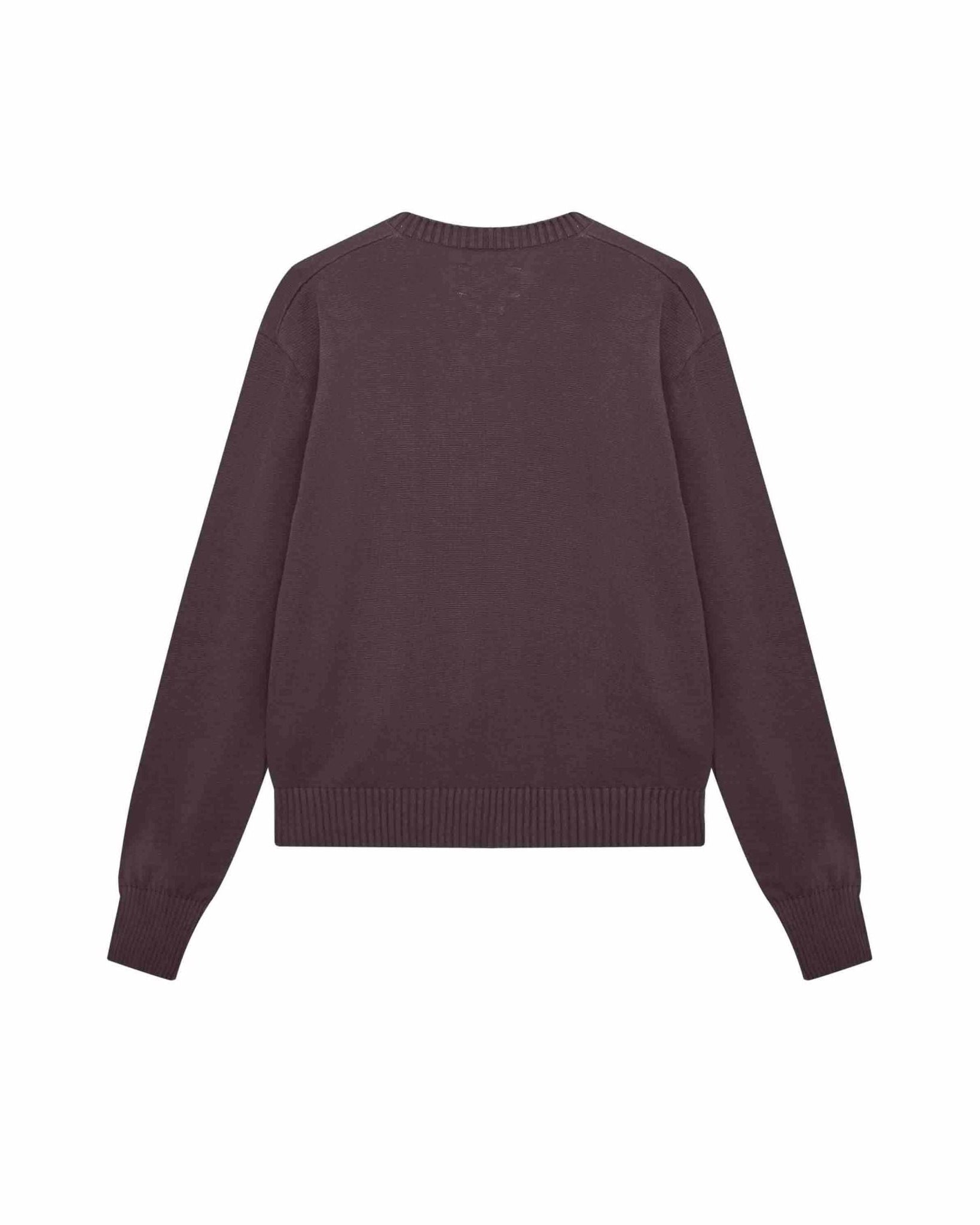 LIDER - AUTUMNAL KNIT CARDIGAN [Chocolate]