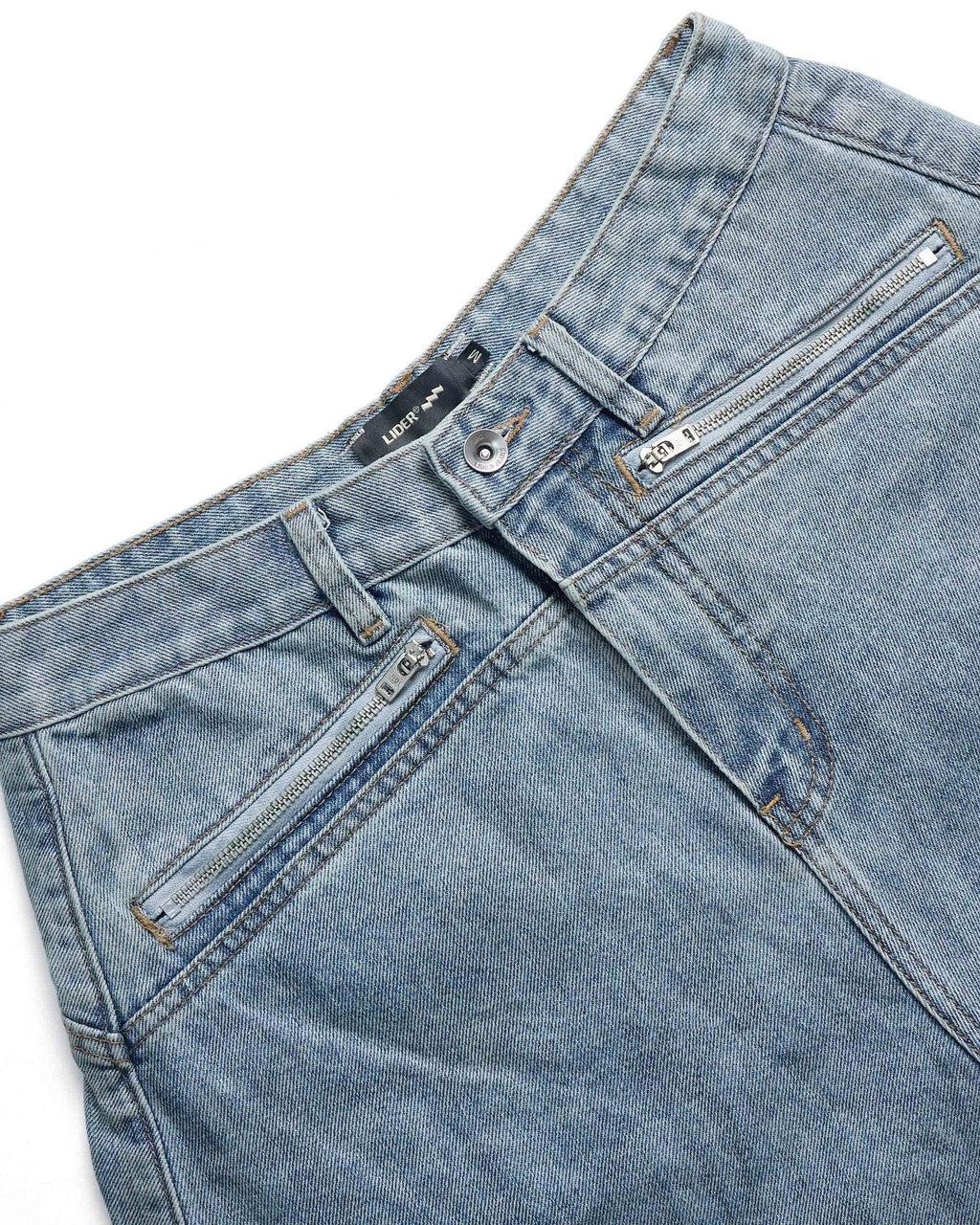 LIDER - OVERROLLED CARPENTER SHORTS [Moonlit Blue]