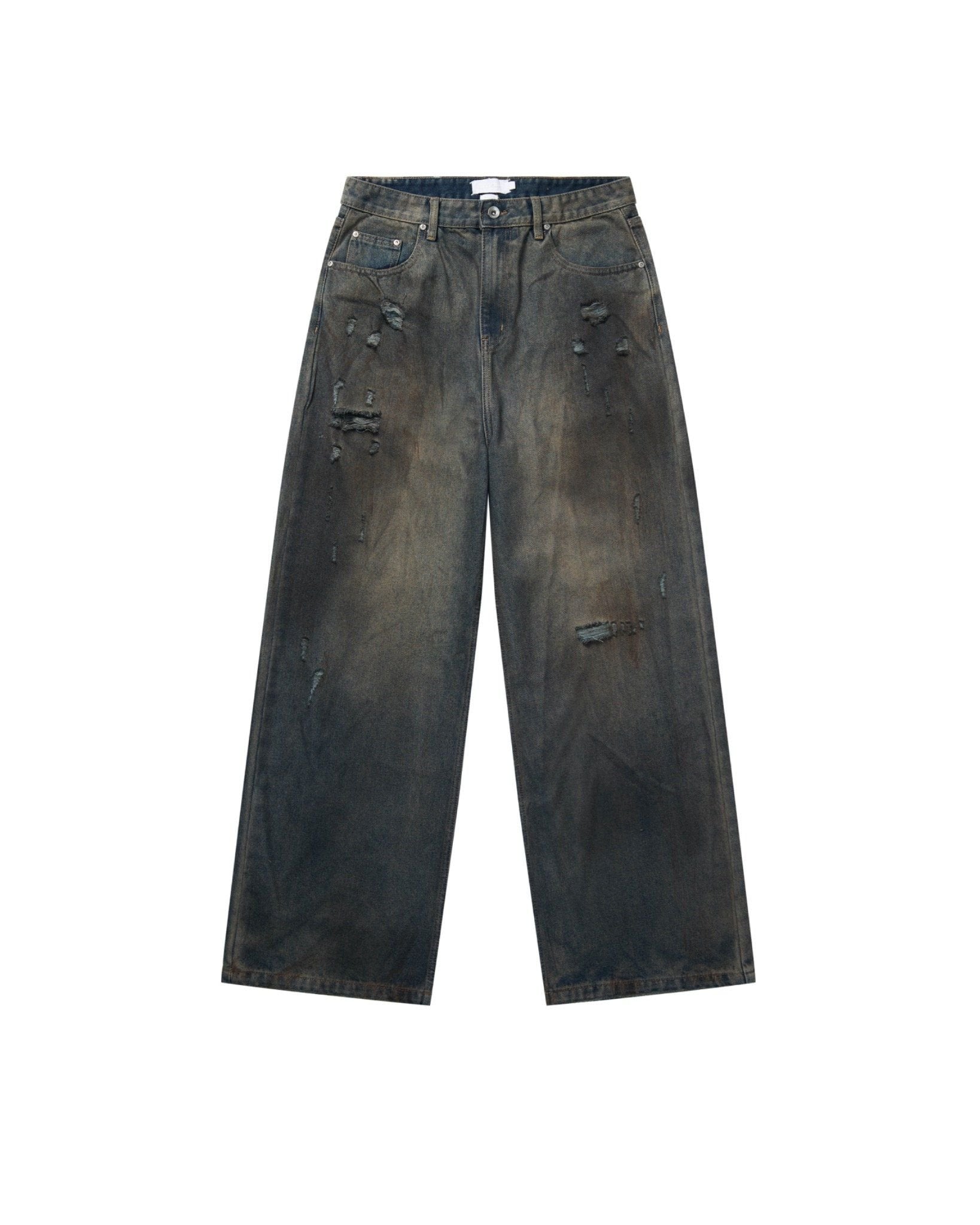 LIDER - SANDSTORM WIDE-LEG JEANS [Washed Indigo]