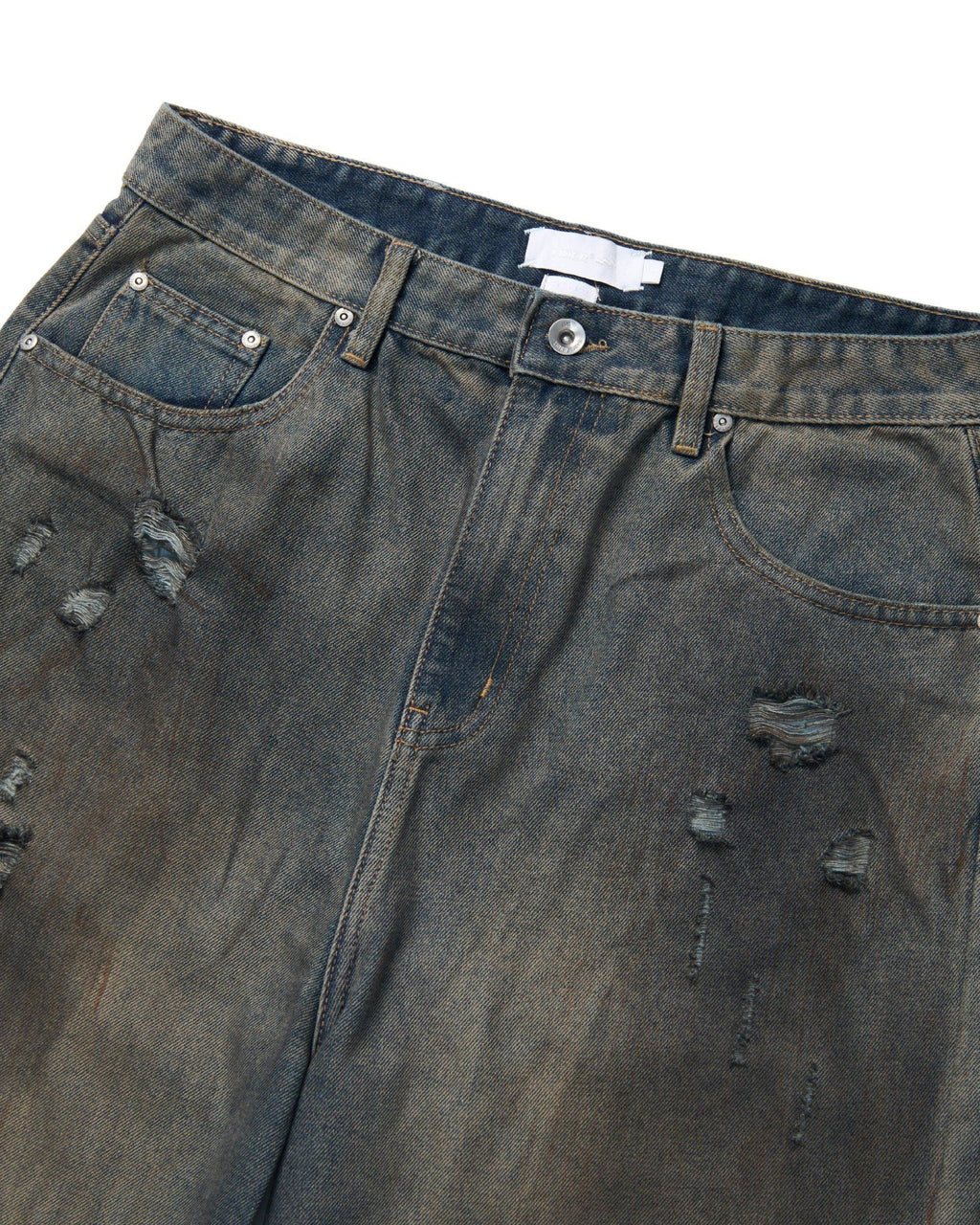 LIDER - SANDSTORM WIDE-LEG JEANS [Washed Indigo]