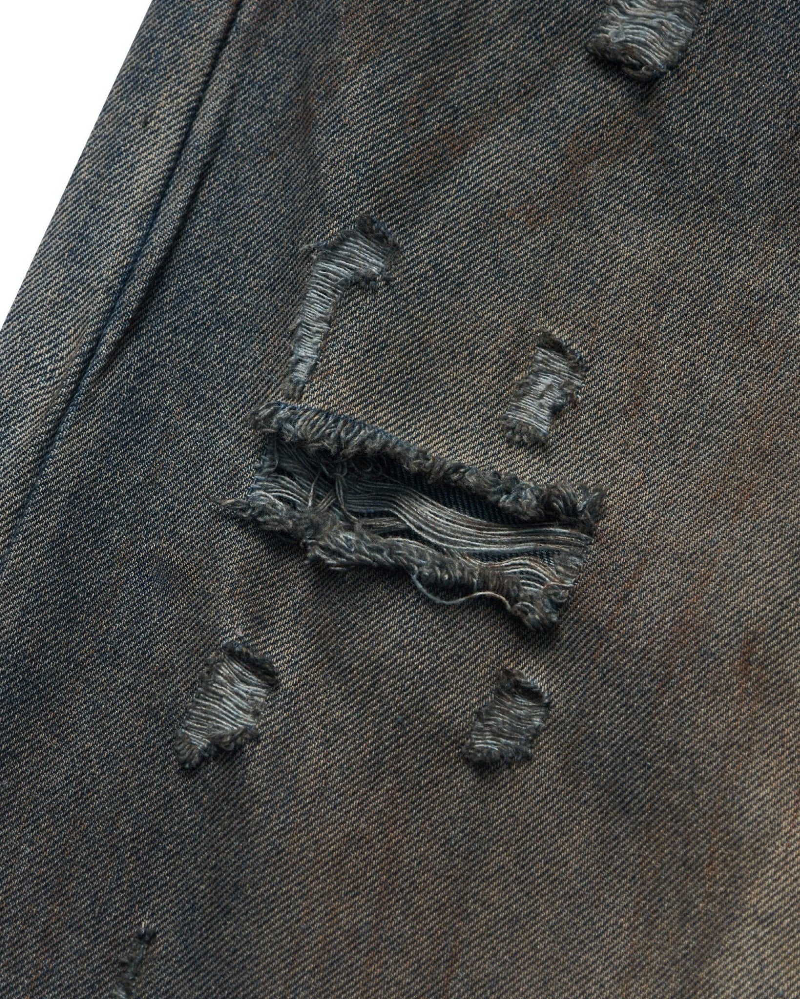 LIDER - SANDSTORM WIDE-LEG JEANS [Washed Indigo]