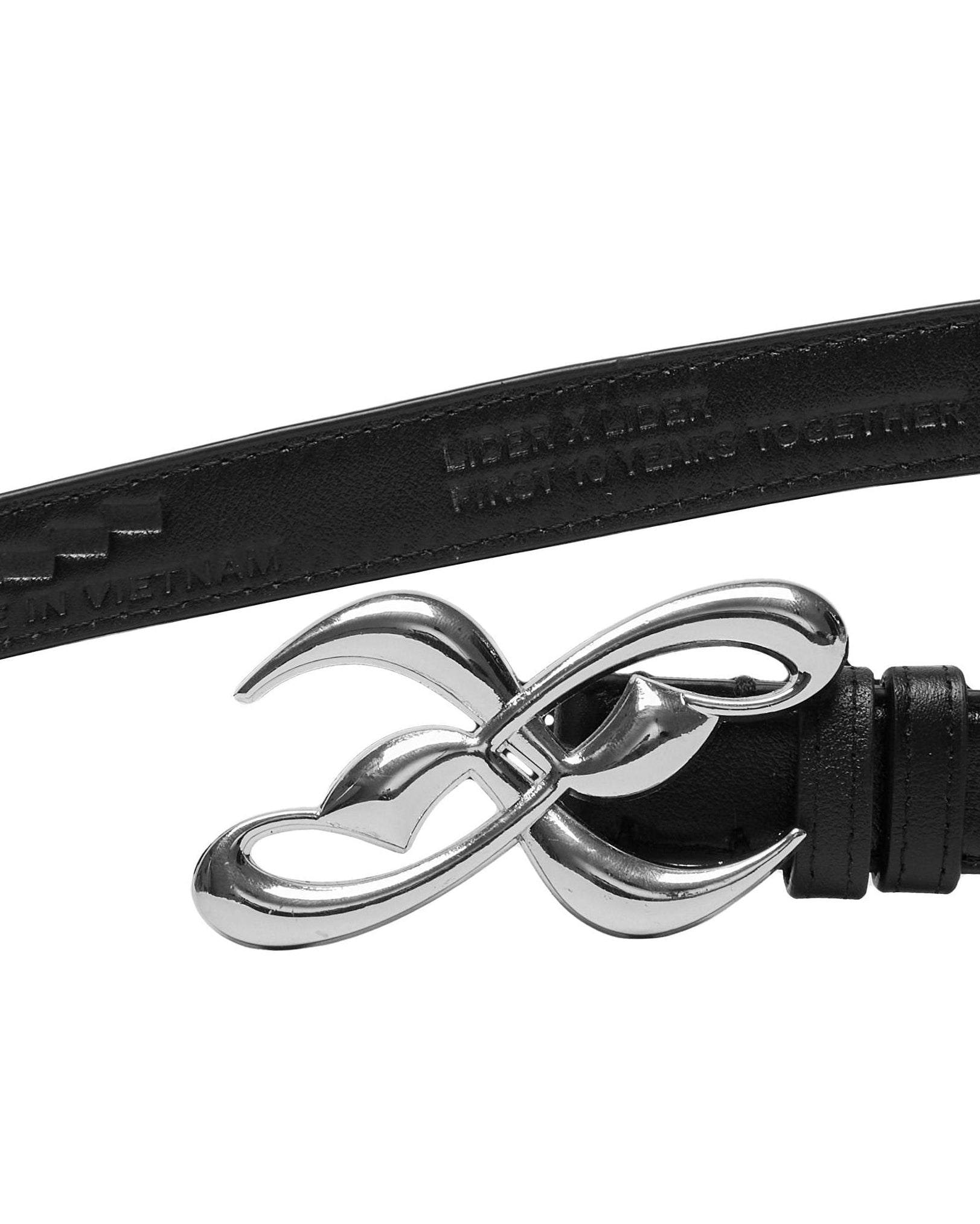LIDER X LEATHER BELT [Polished]