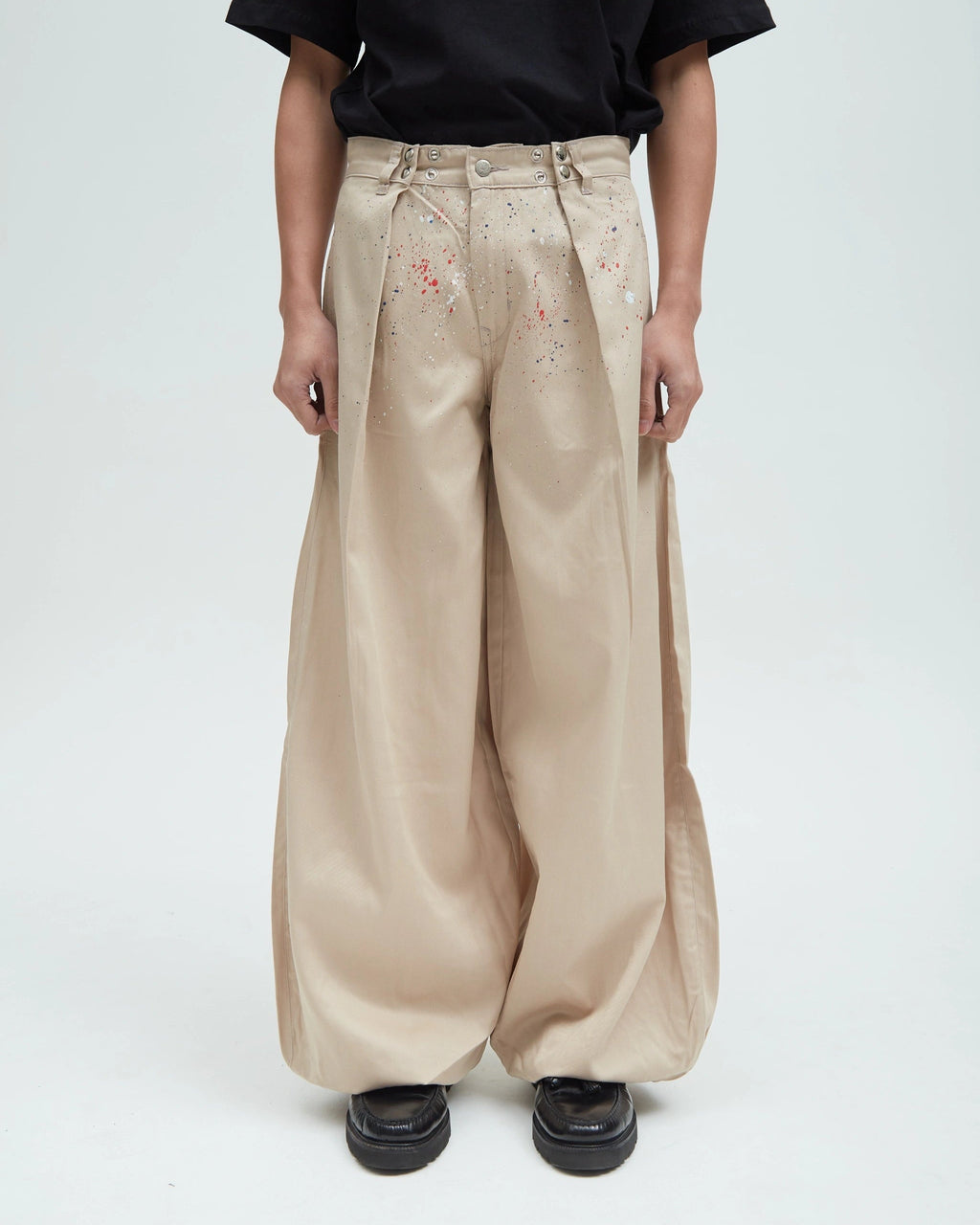 HOTEL Tobi Pants Splatter Cream