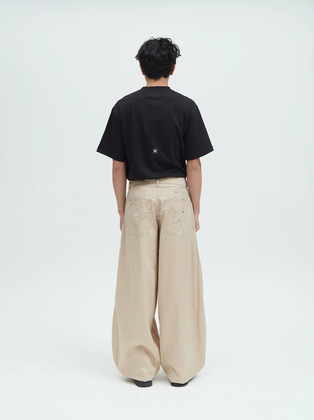 HOTEL Tobi Pants Splatter Cream