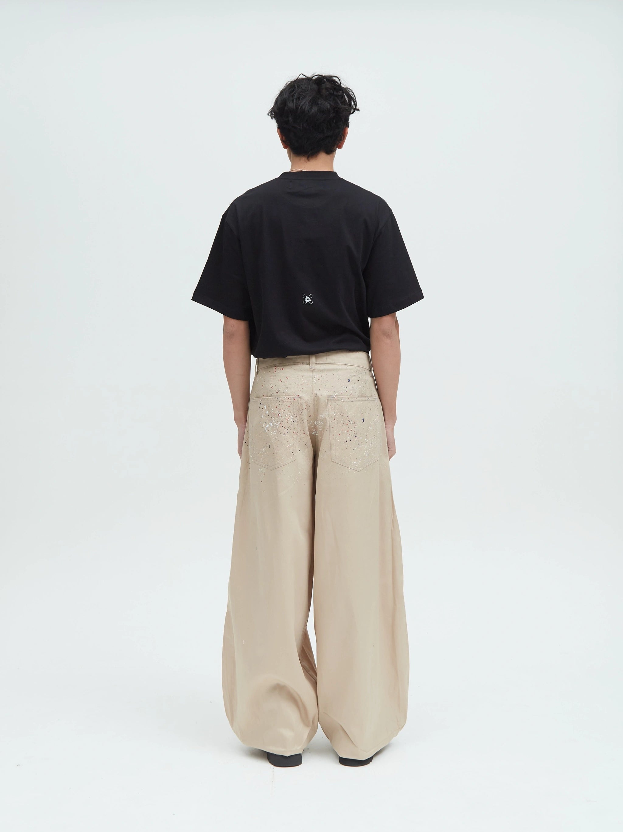 HOTEL Tobi Pants Splatter Cream